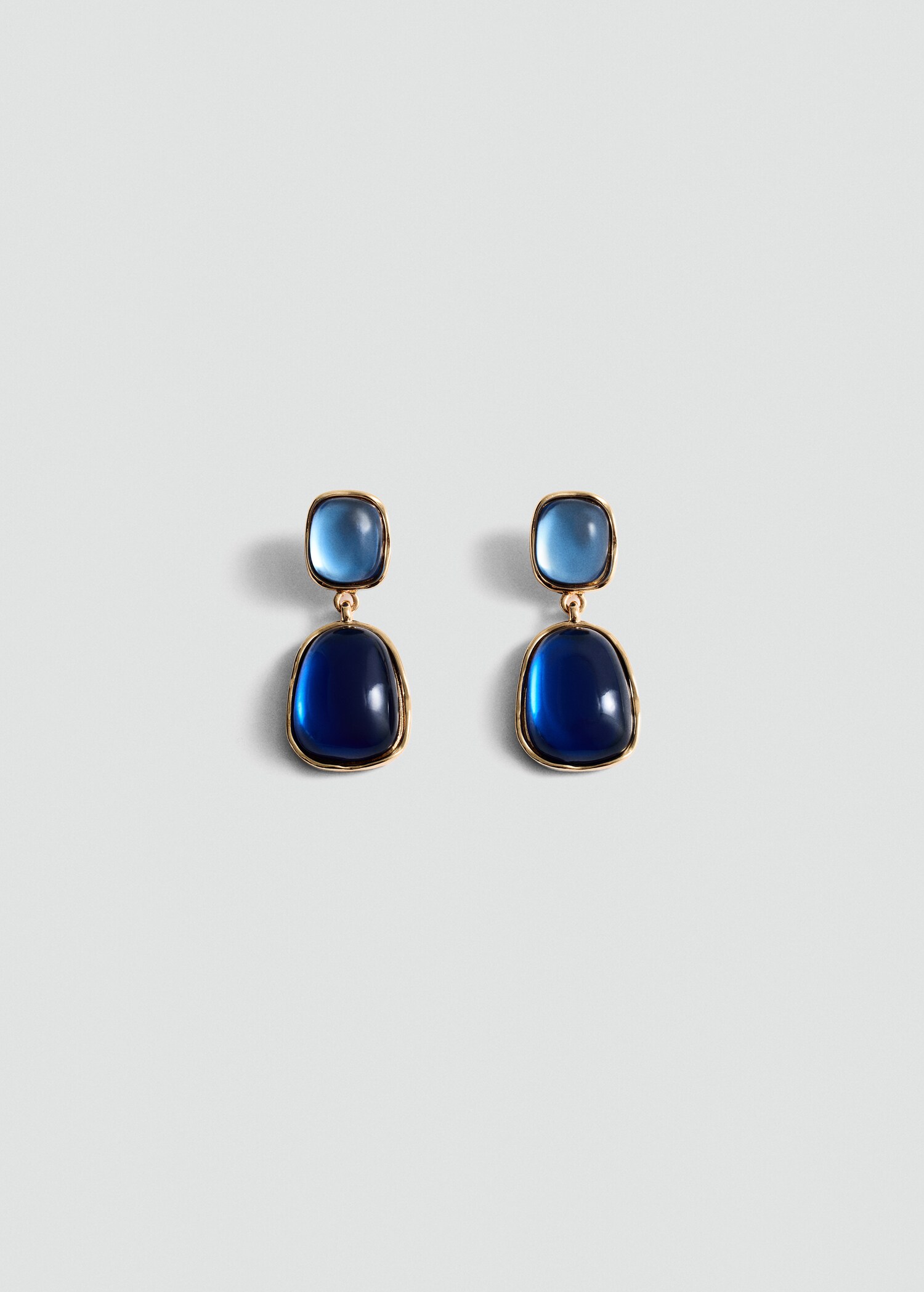 Beaded pendant earrings - Article without model
