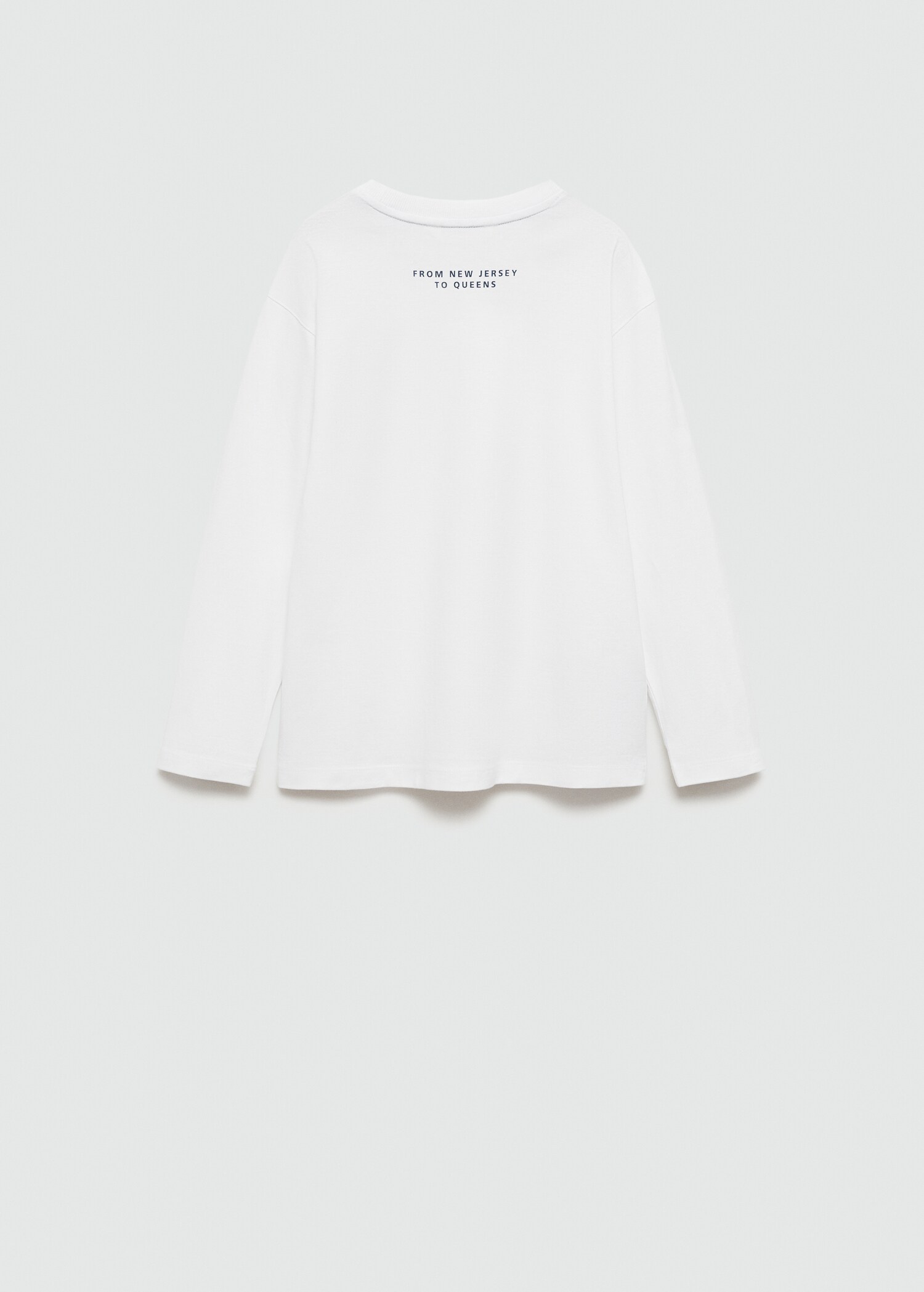 Printed long sleeve t-shirt - Reverse of the article