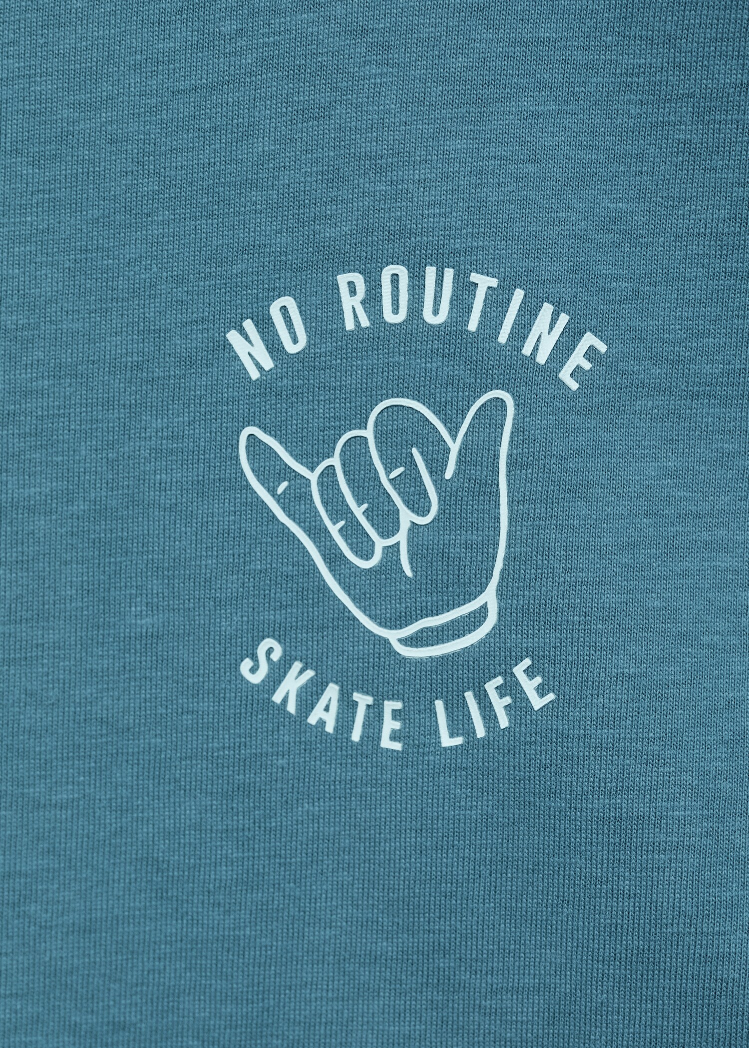 Printed cotton-blend T-shirt - Details of the article 0
