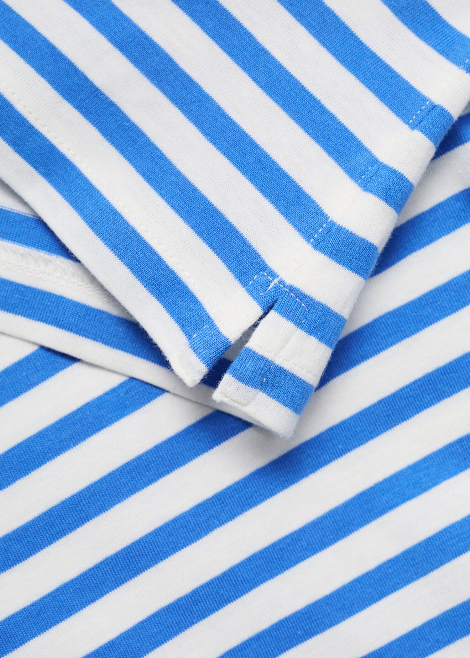 Striped cotton T-shirt - Details of the article 0
