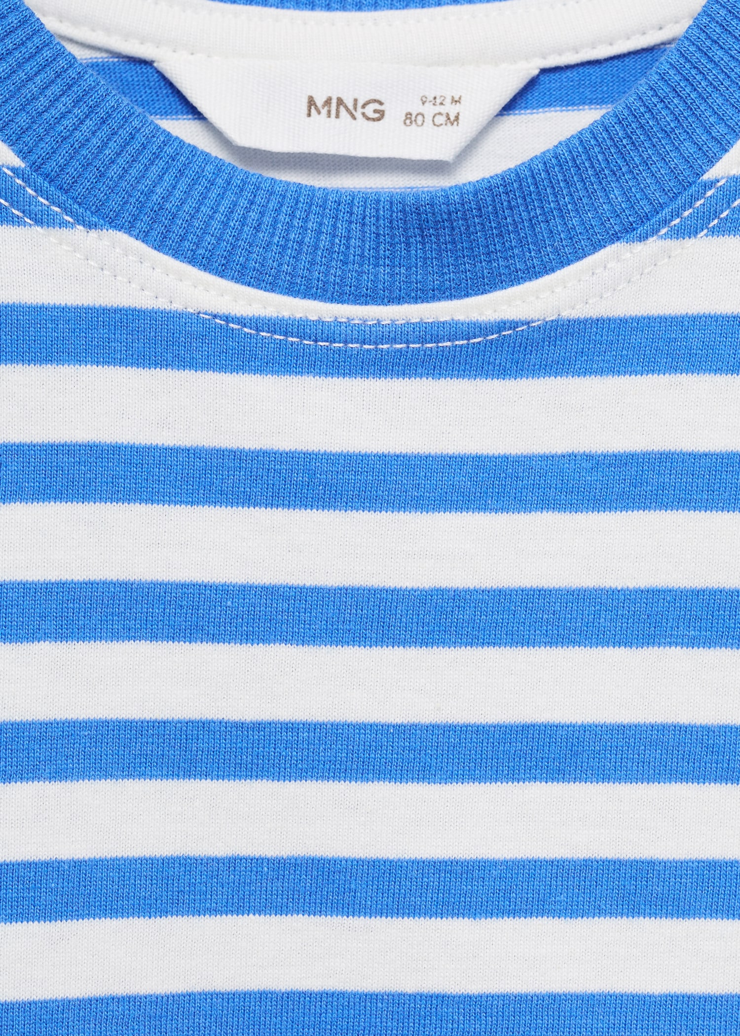 Striped cotton T-shirt - Details of the article 8