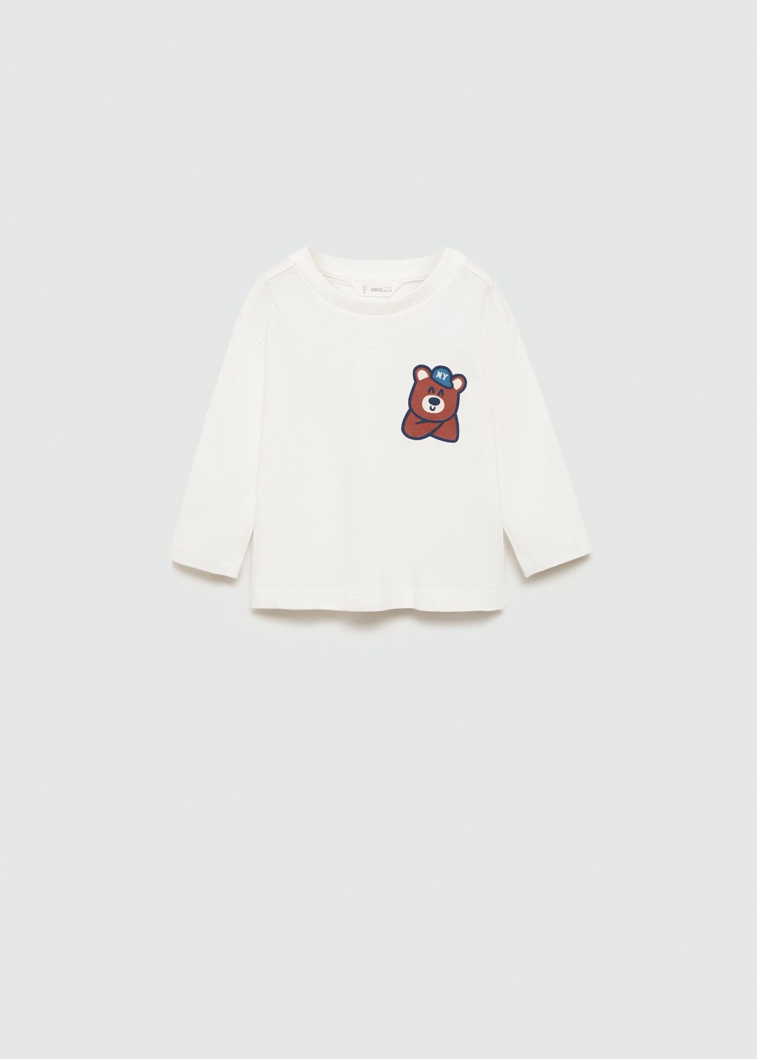Bear printed t-shirt - Article without model