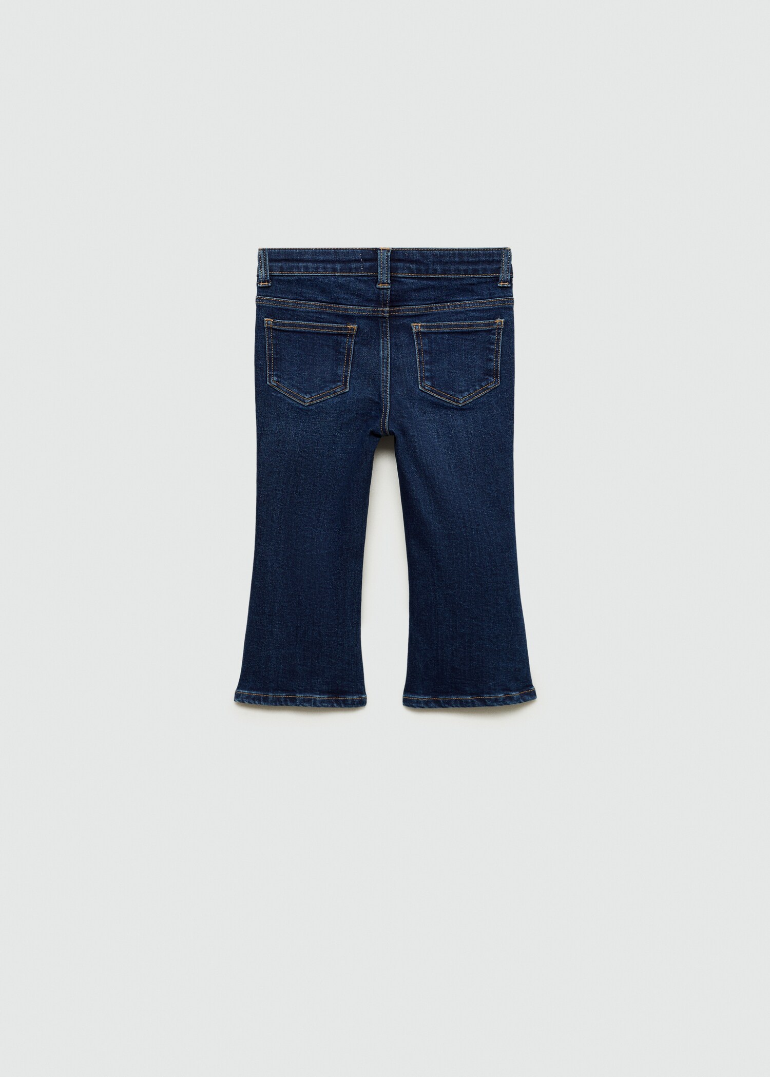 Flared finished jeans - Reverse of the article