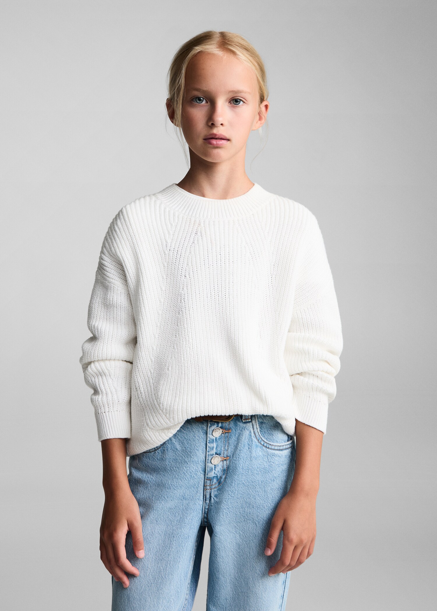 Mom-fit jeans - Medium plane
