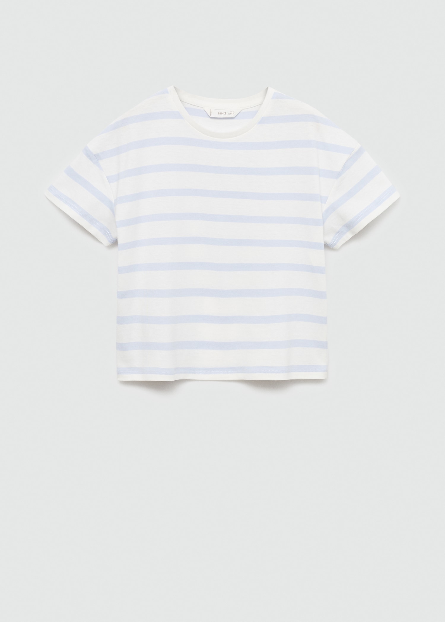 Striped cotton T-shirt - Article without model