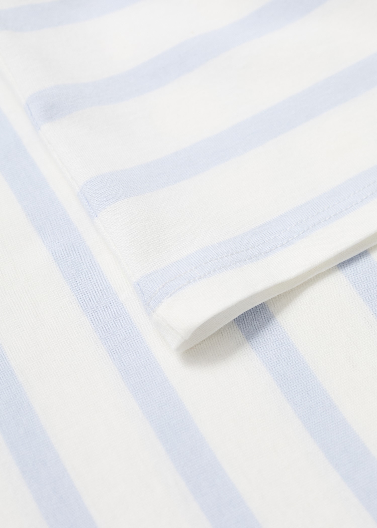 Striped cotton T-shirt - Details of the article 8