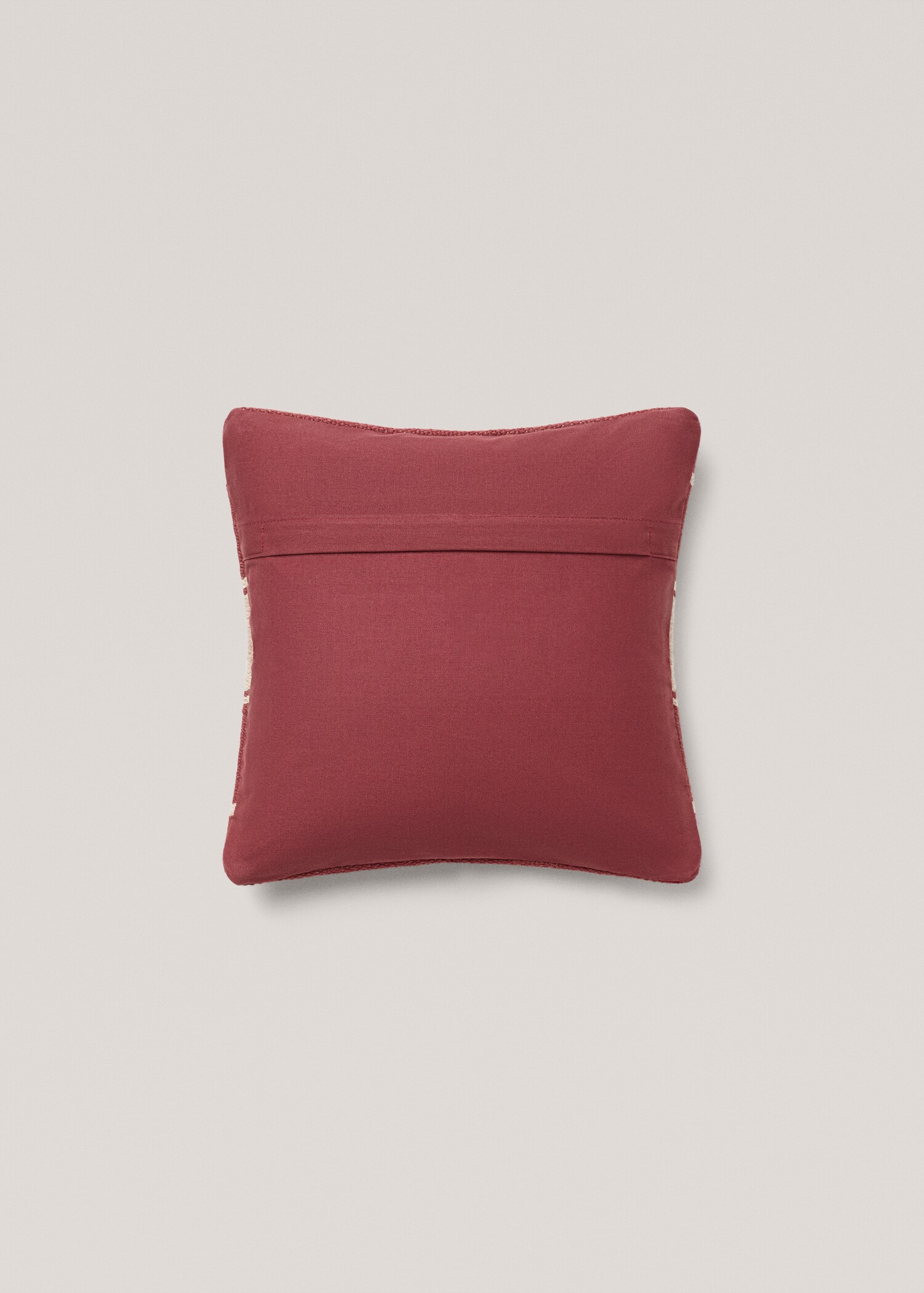 100% wool striped cushion cover - Details of the article 1