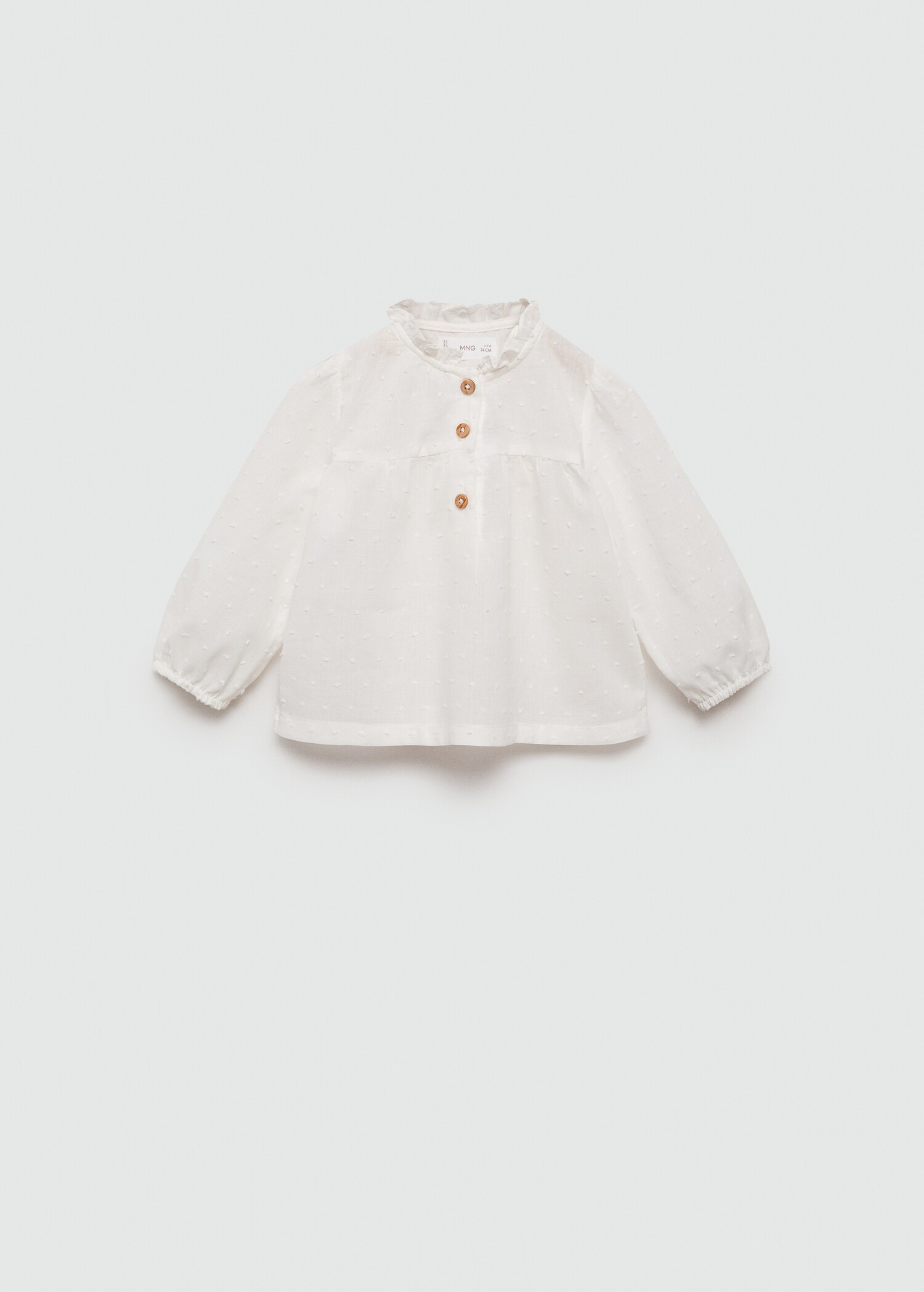 Blusa algodón plumeti - Artículo sin modelo