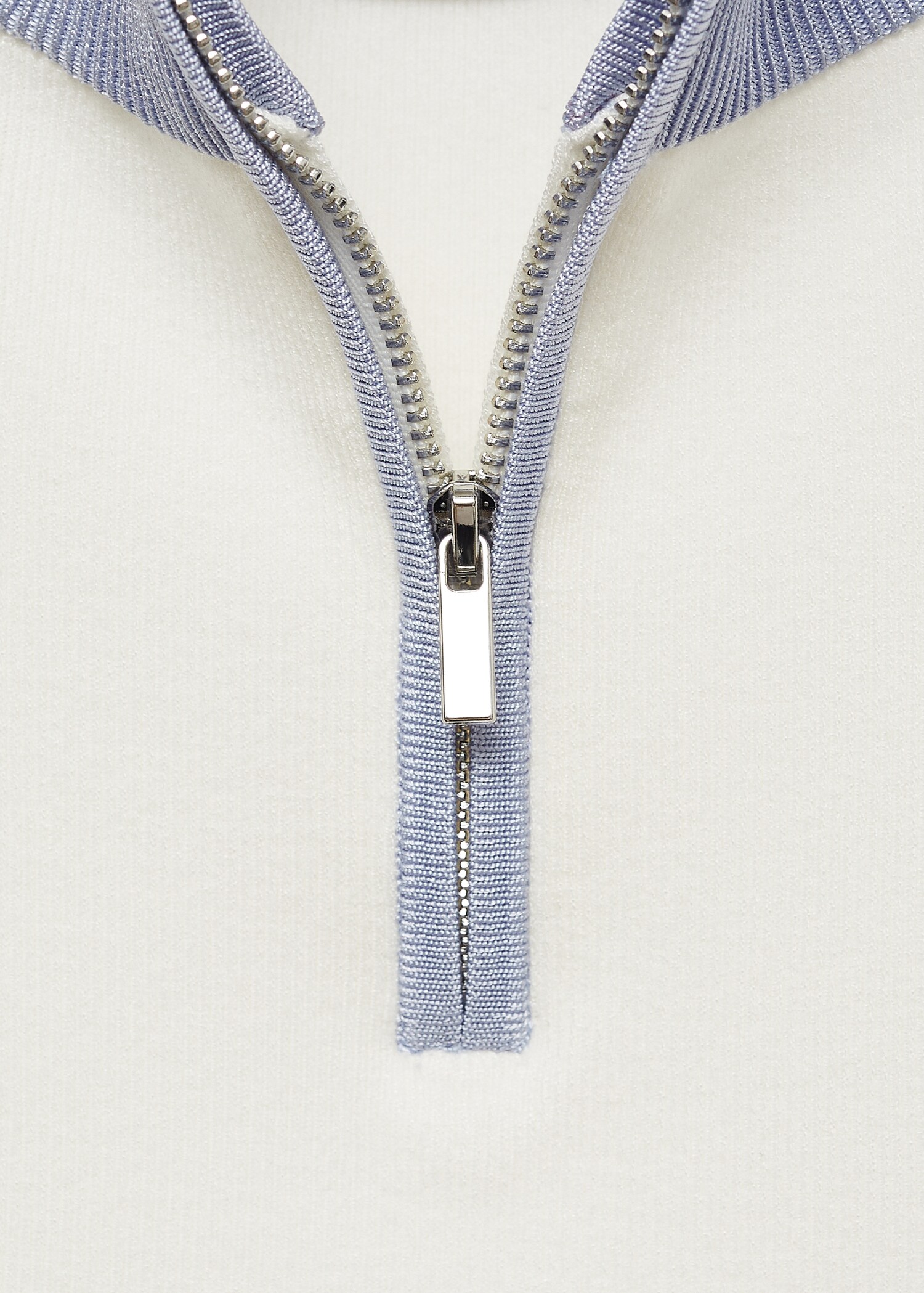 Zip neck jumper - Details of the article 8