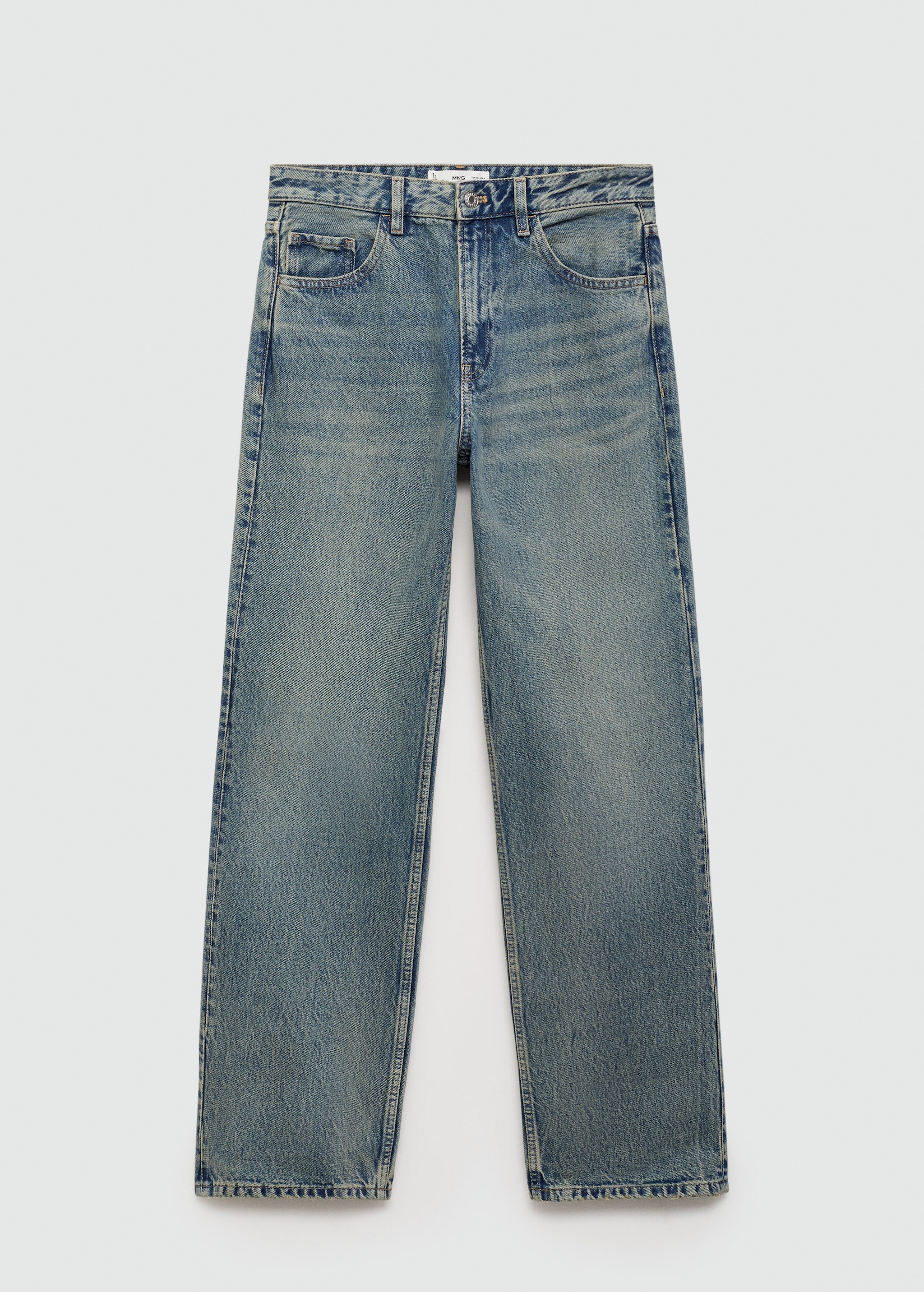 Miami medium-rise straight-fit jeans  - Article without model