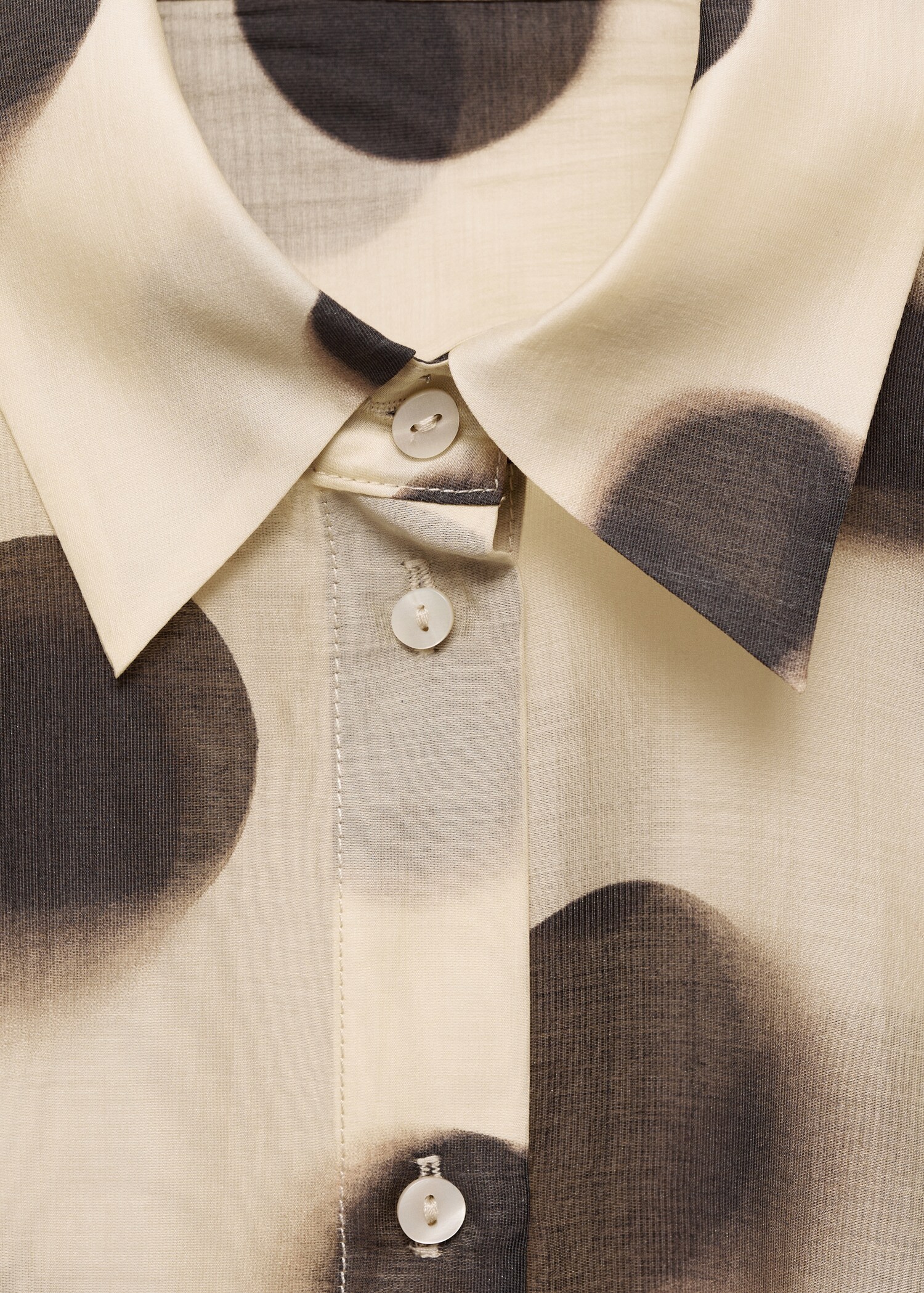 Camisa lyocell lunares - Detalle del artículo 8