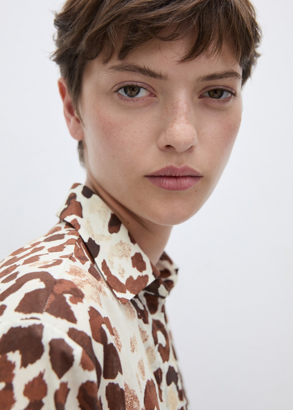 Printed Cotton Shirt Women MANGO USA printed-cotton-shirt-women-mango-usa