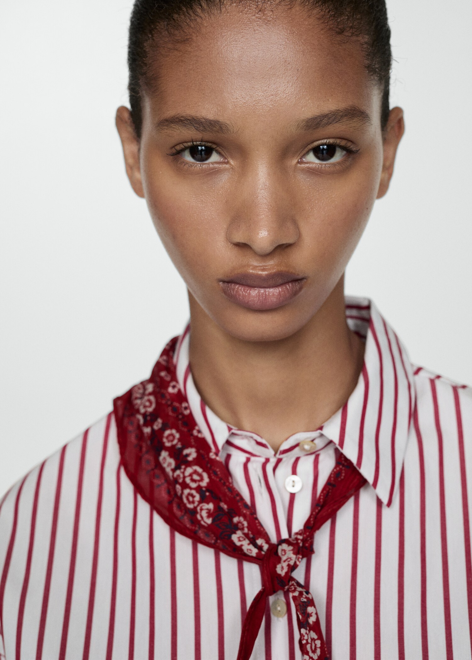 Chemise crop rayures - Détail de l'article 1