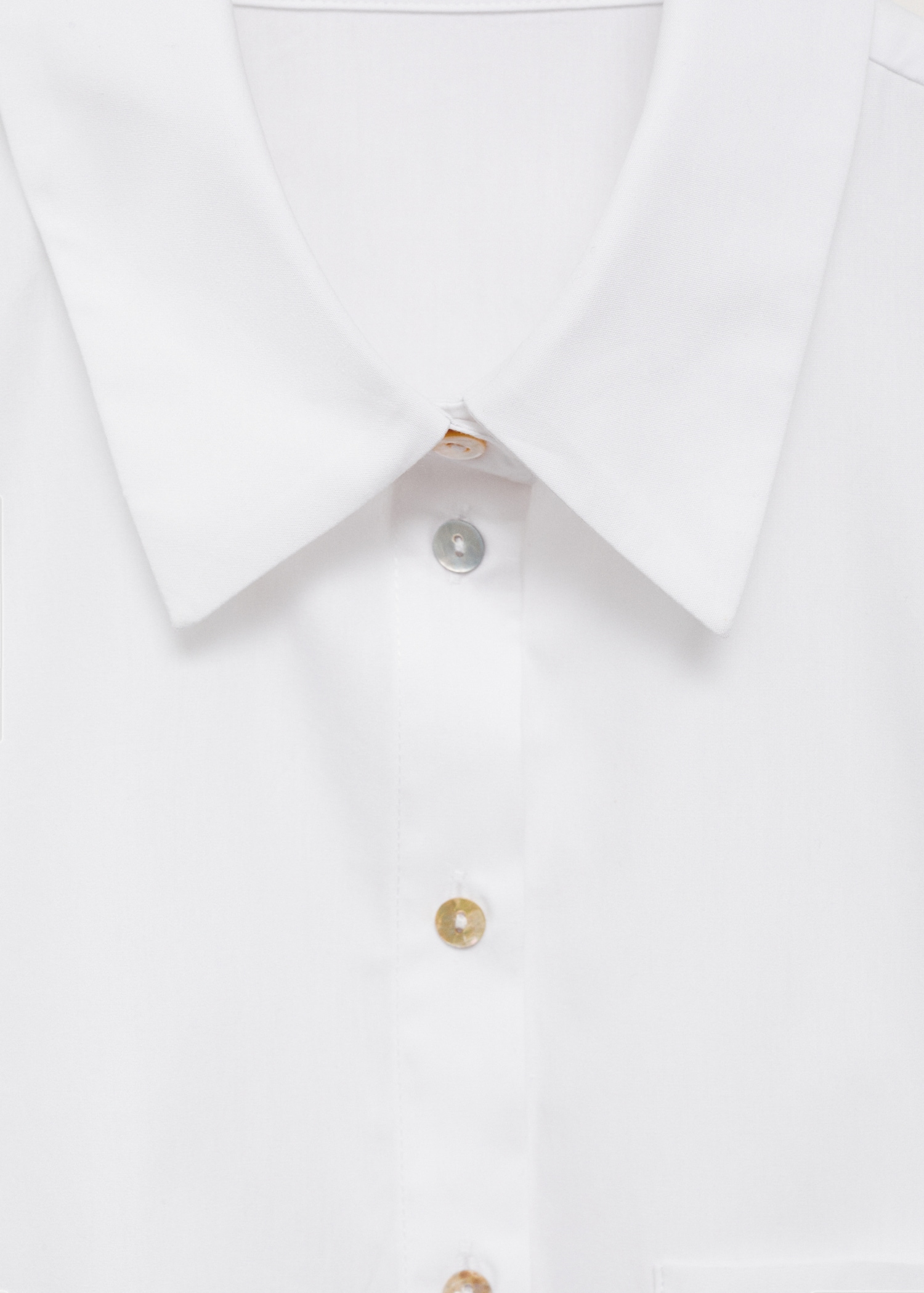 Chemise crop poche - Détail de l'article 8