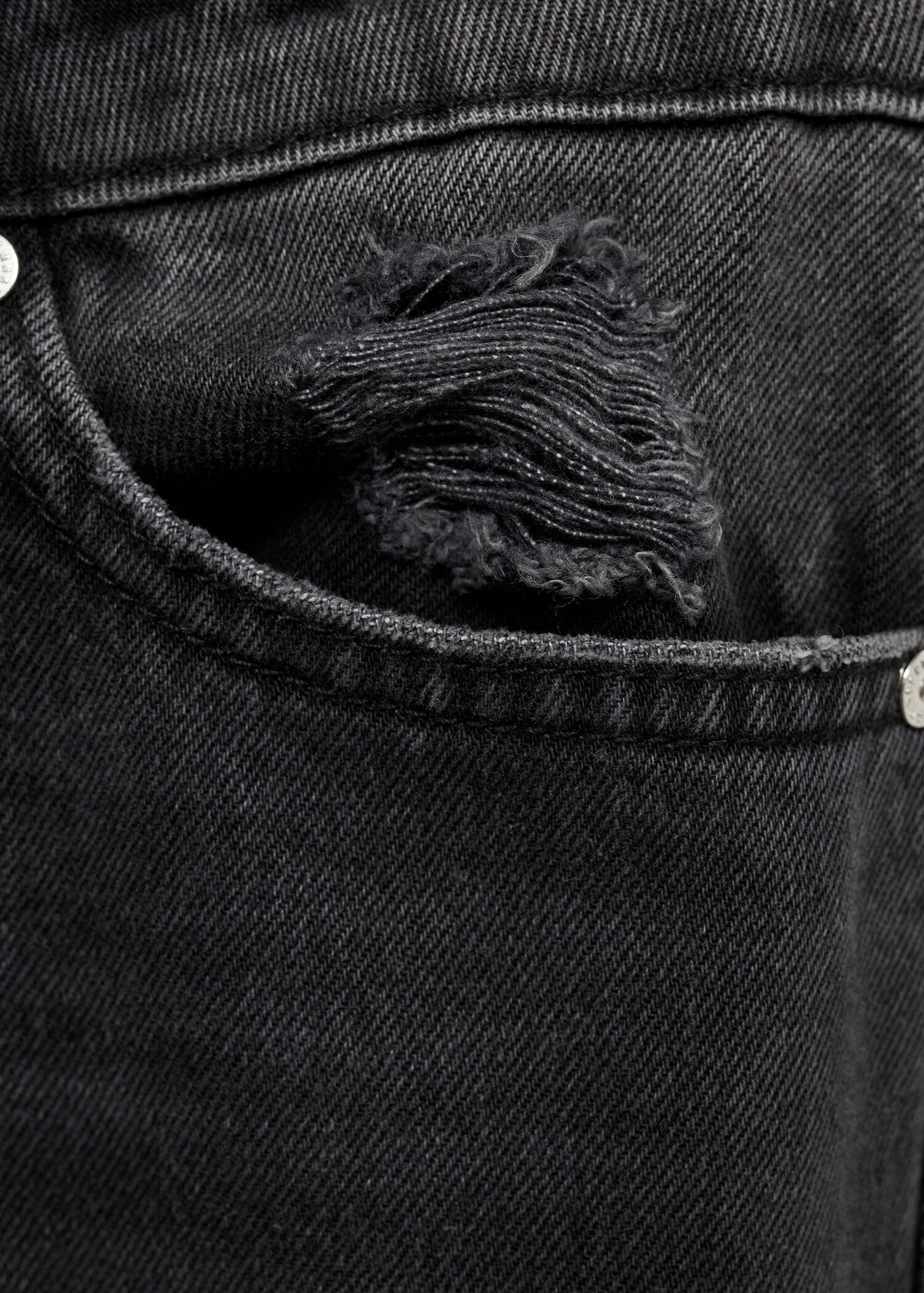 Jeans Blanca rectos crop - Detalle del artículo 0