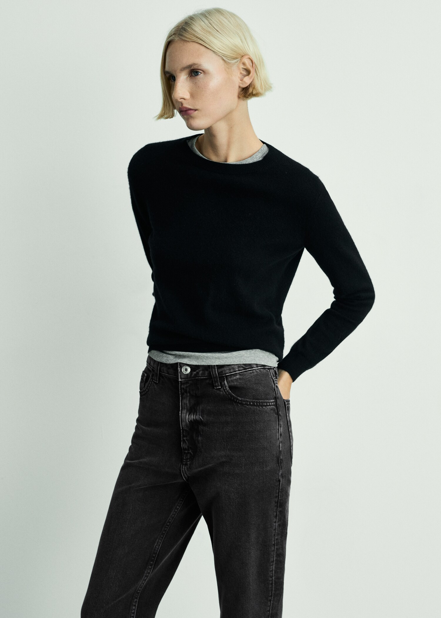 Mom2000 high-rise jeans - Details of the article 1