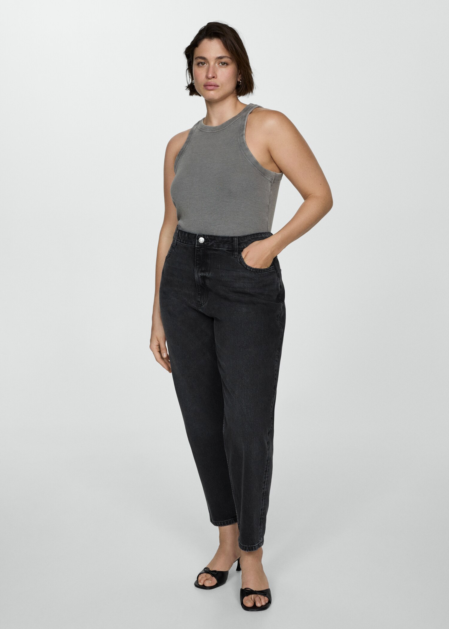 Mom2000 high-rise jeans - Details of the article 3