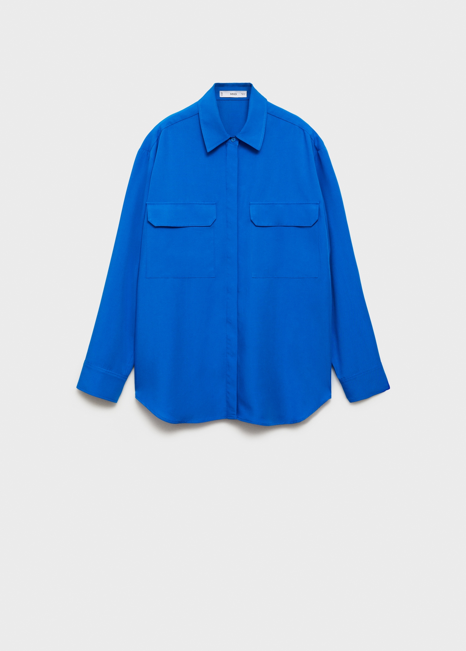 Lyocell shirt with pocket - Article without model