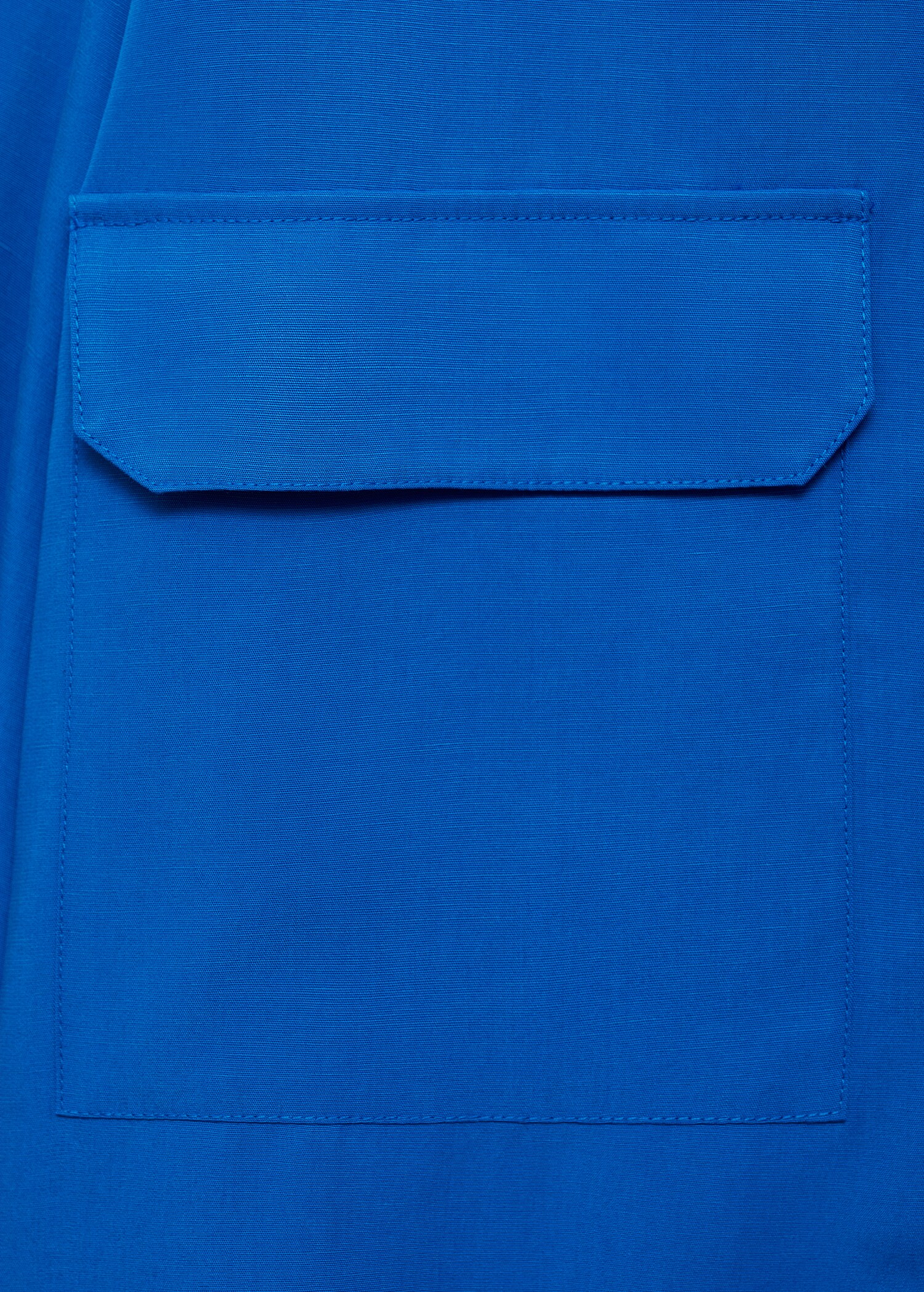 Lyocell shirt with pocket - Details of the article 0
