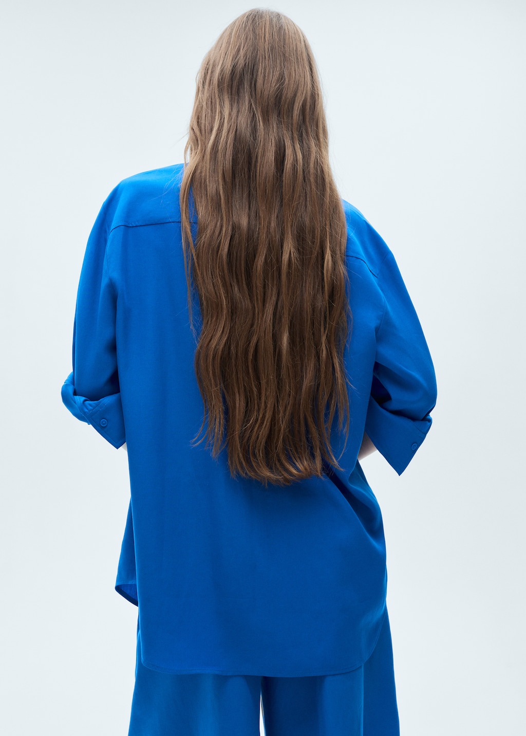 Lyocell shirt with pocket - image 3