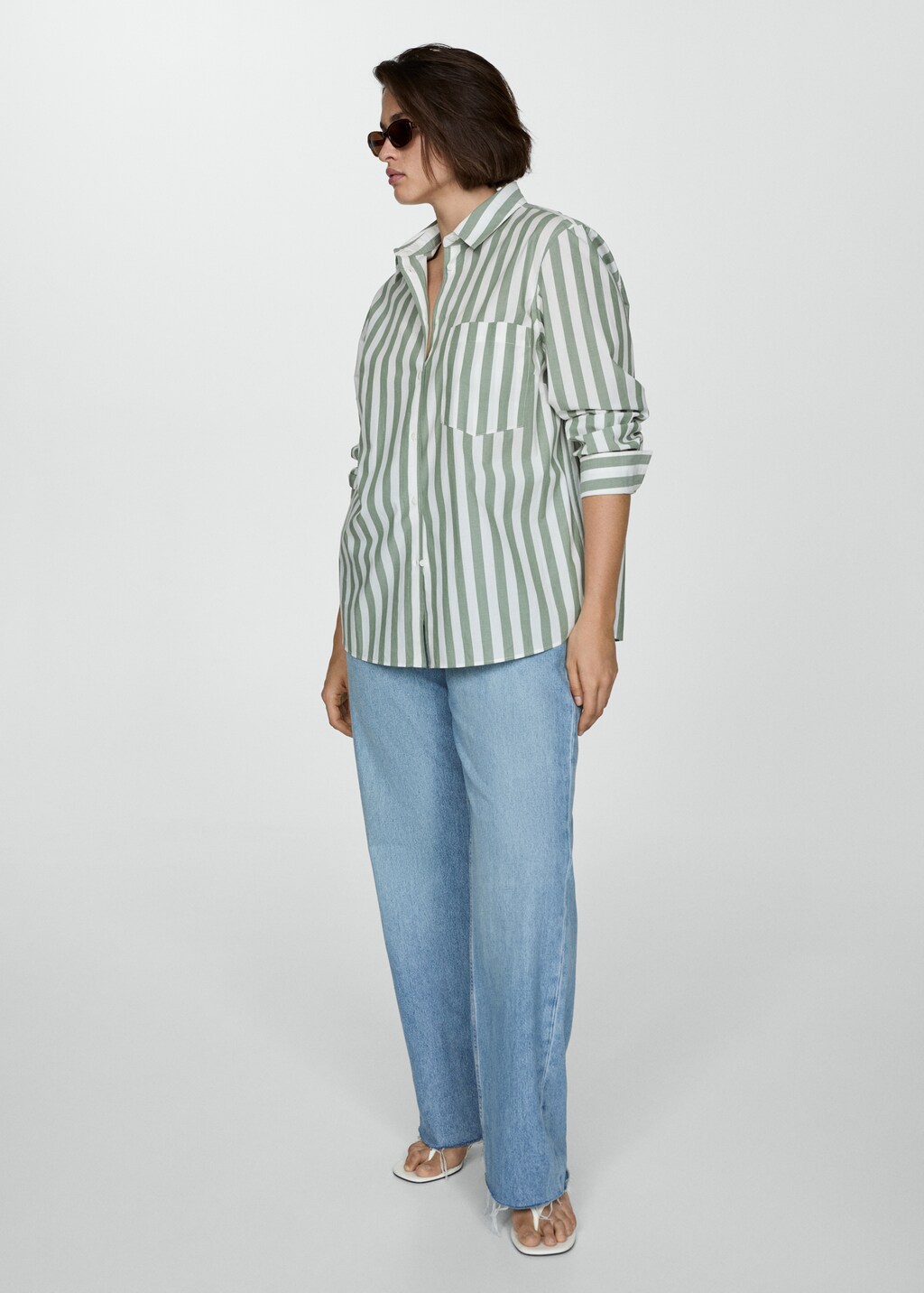 Mango camisa rayas mujer shop