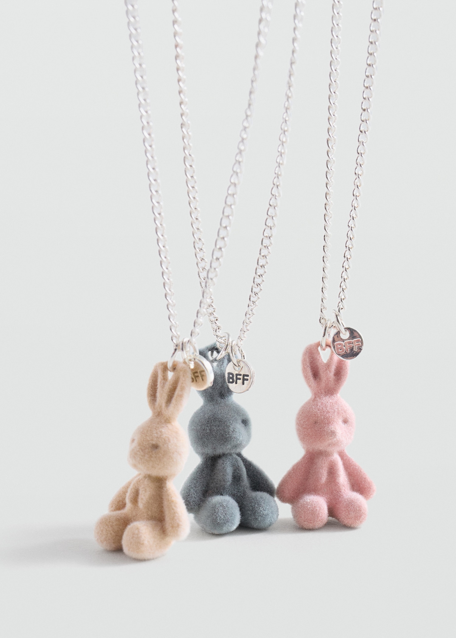 Pack of Best Friends necklaces Kids MANGO Niger - Main Image