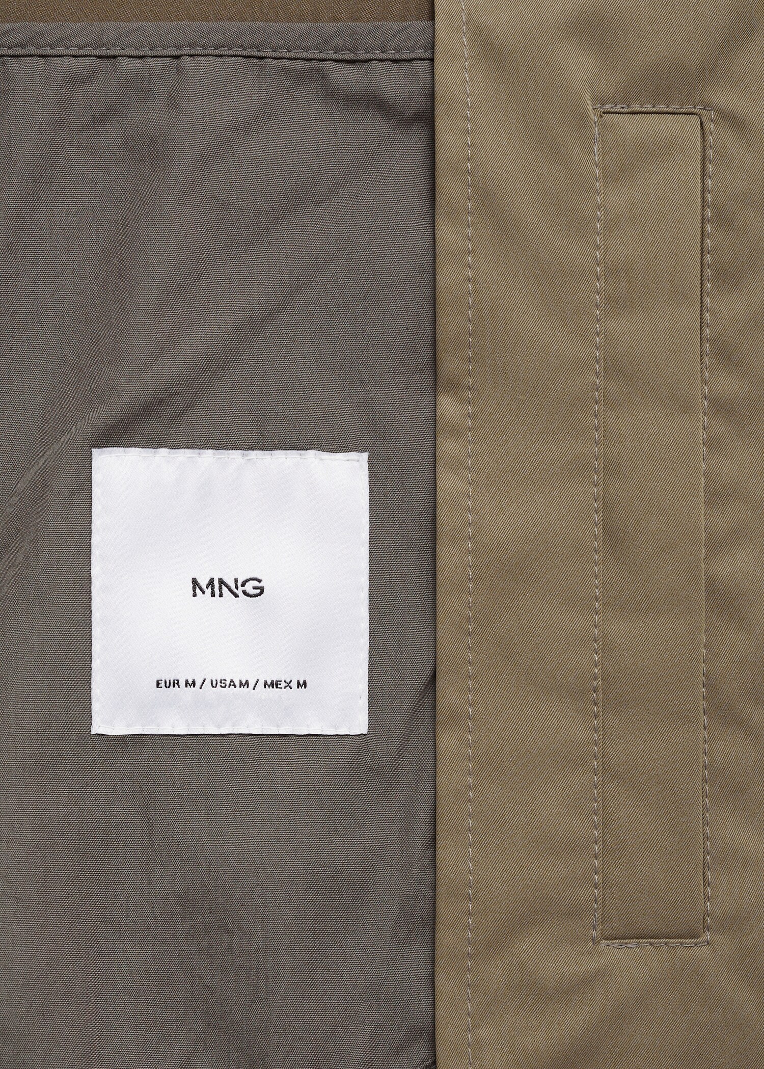 Wasserabweisende Jacke mit Reißverschluss - Herren | MANGO Deutschland