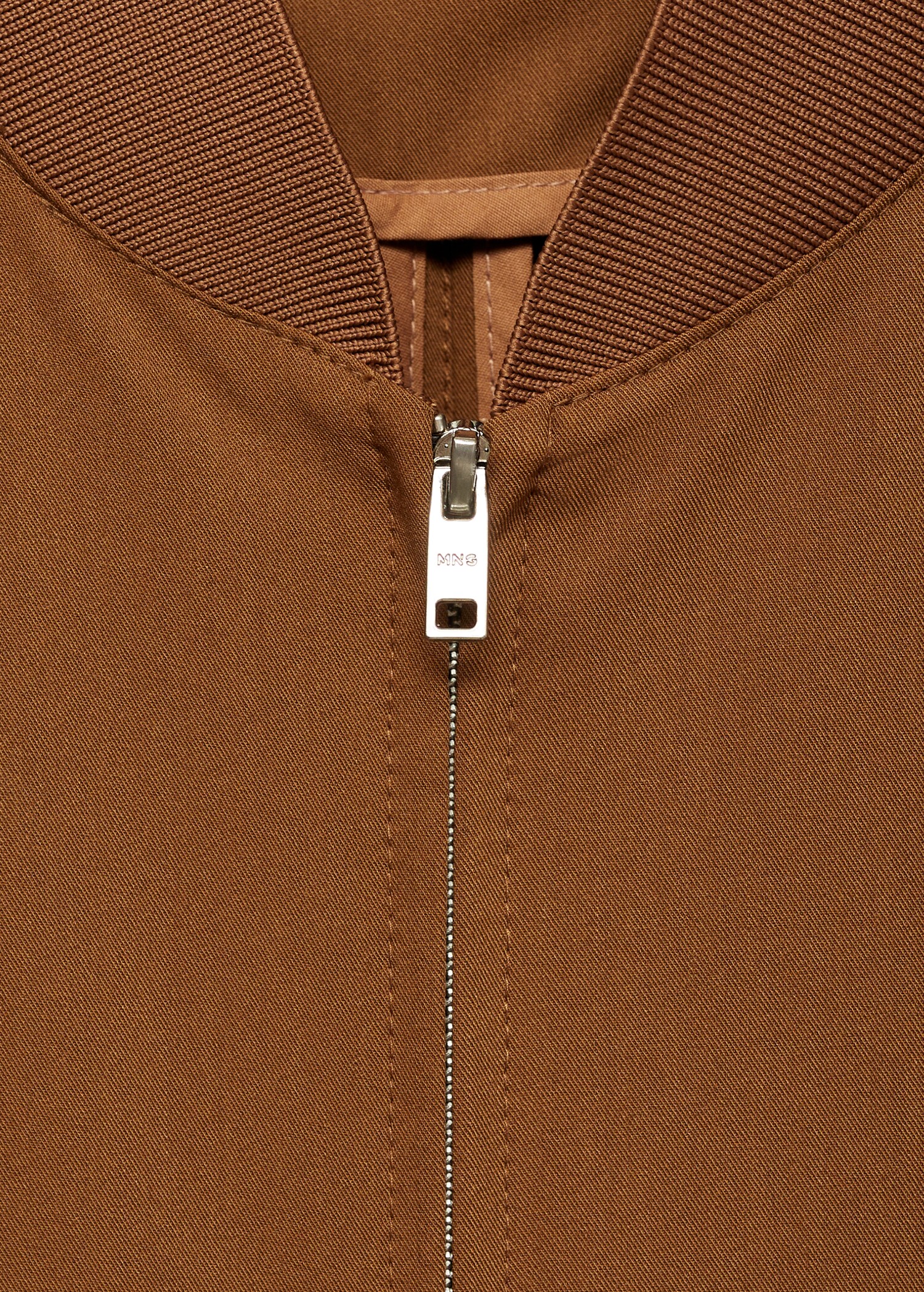 Stretch-fabric bomber jacket - Details of the article 8