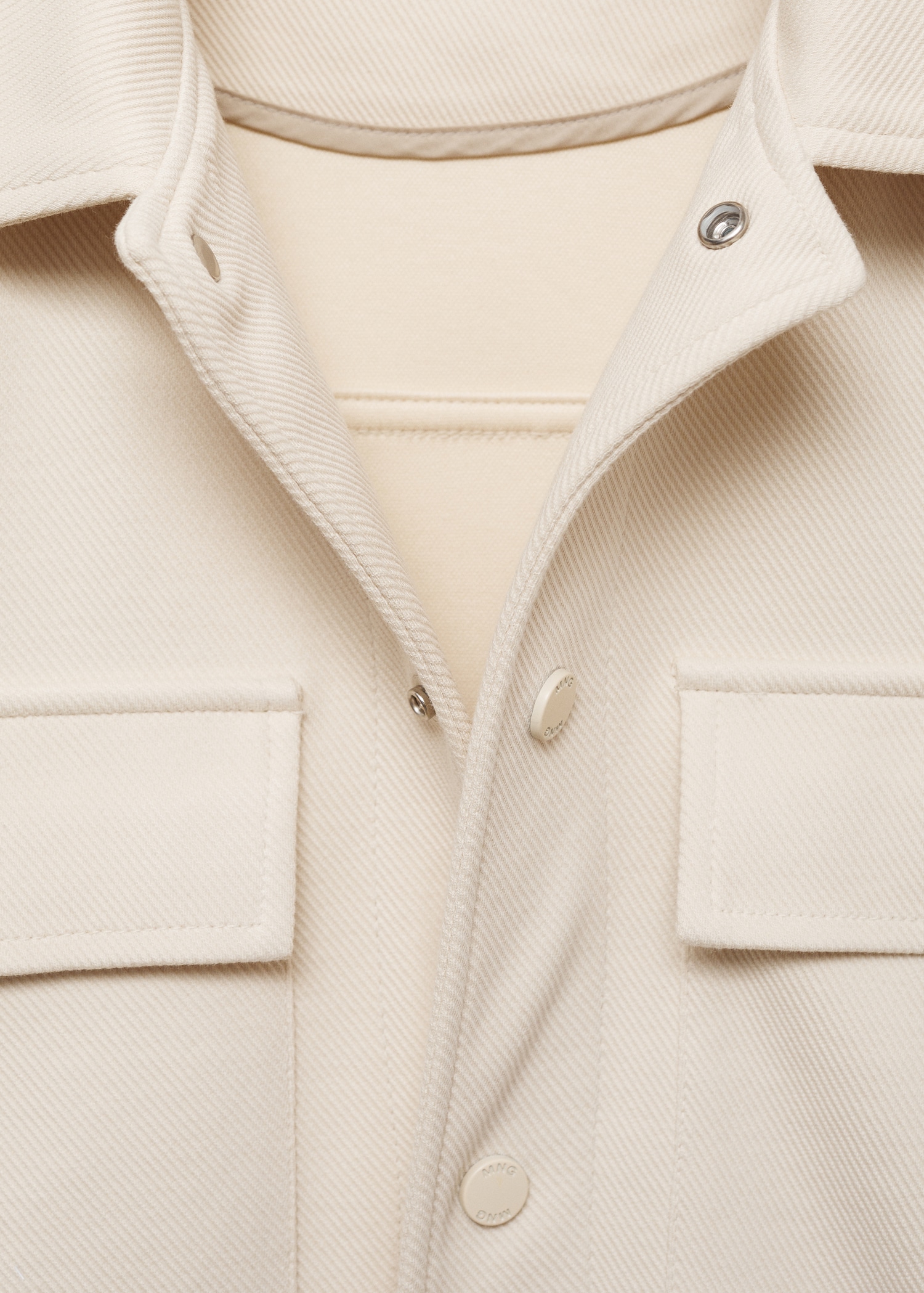 Surchemise twill coton poches - Détail de l'article 8