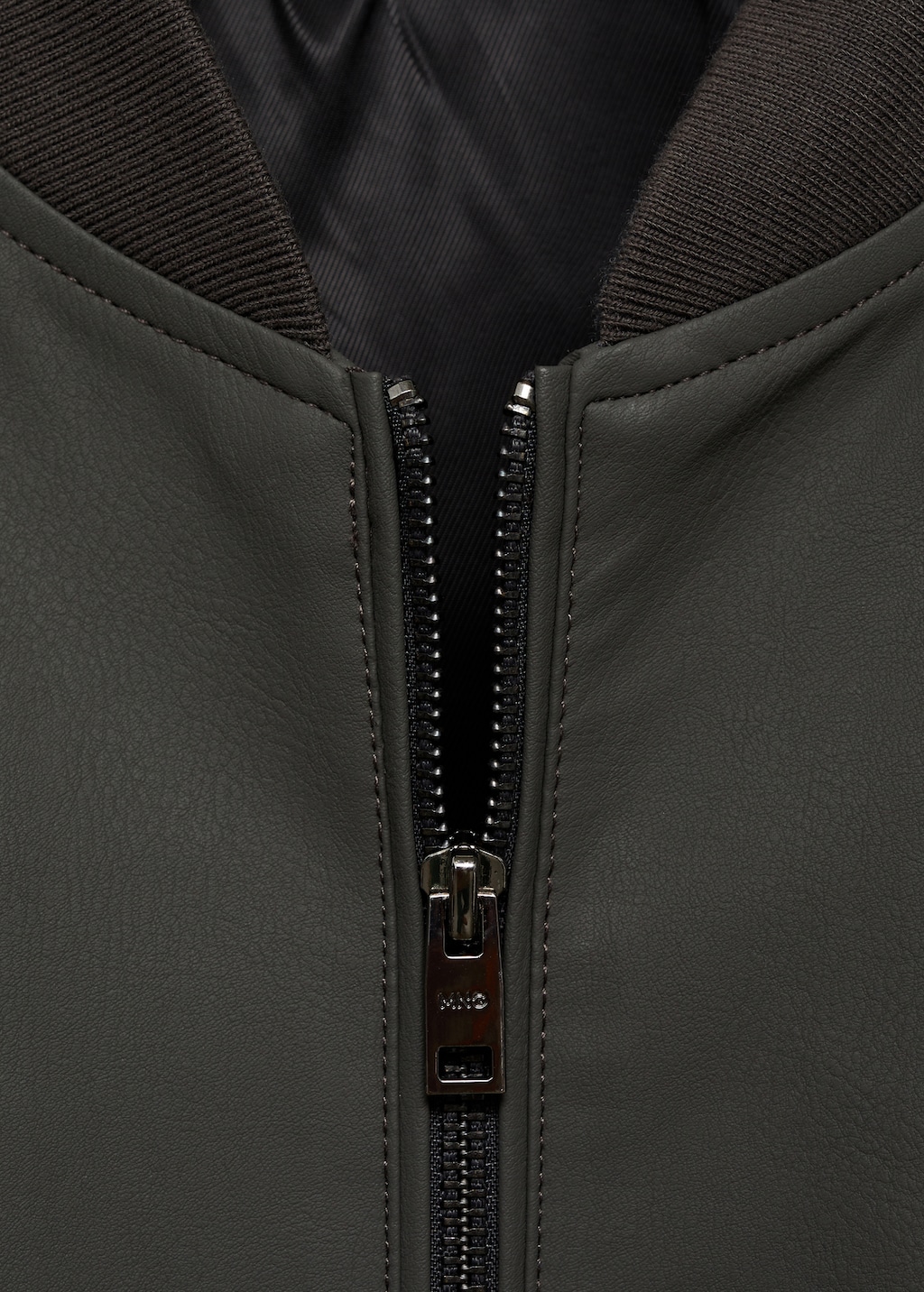 Veste bomber similicuir