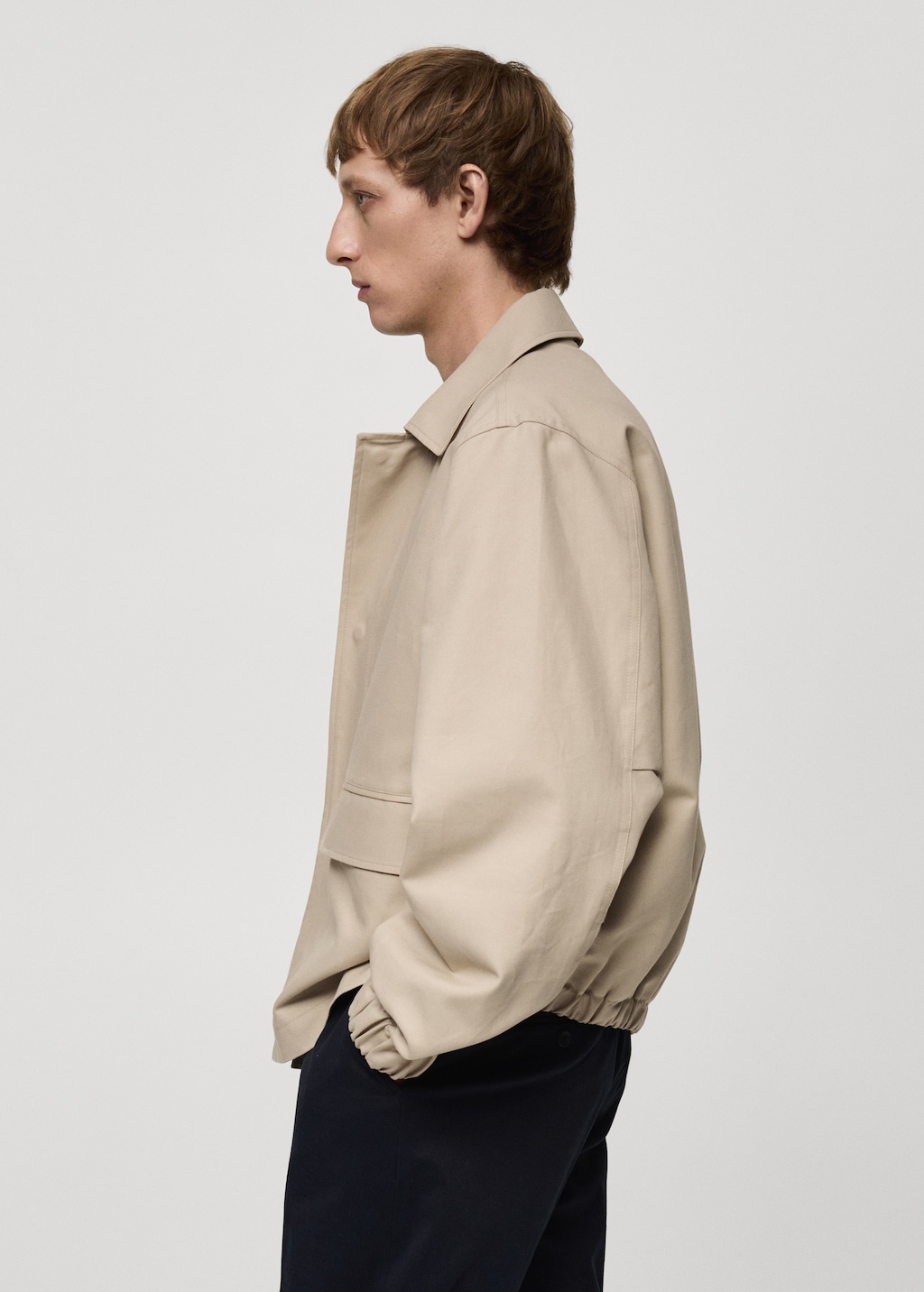 Giubbino uomo cotone sales