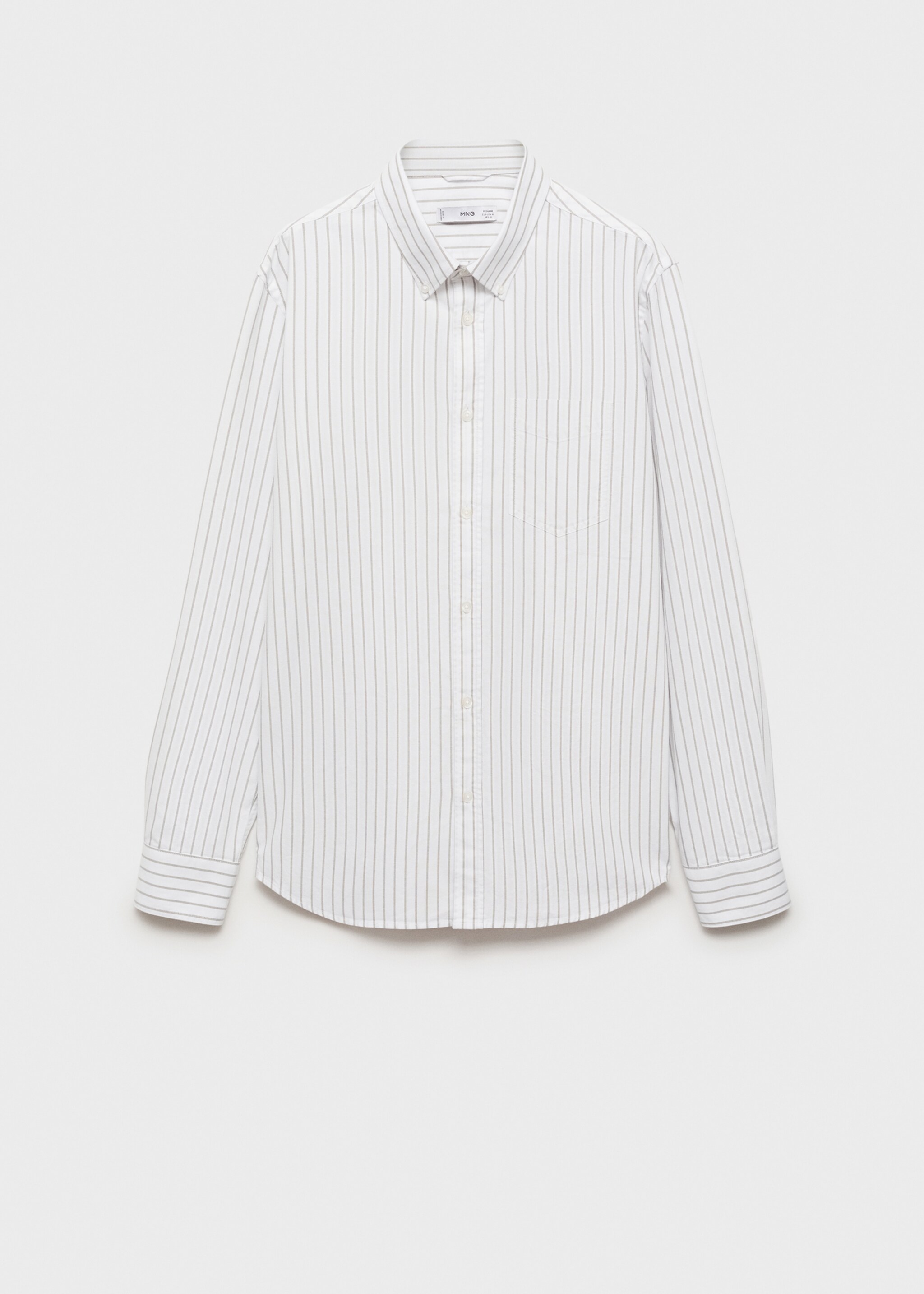 100% cotton kodak striped shirt - Article without model