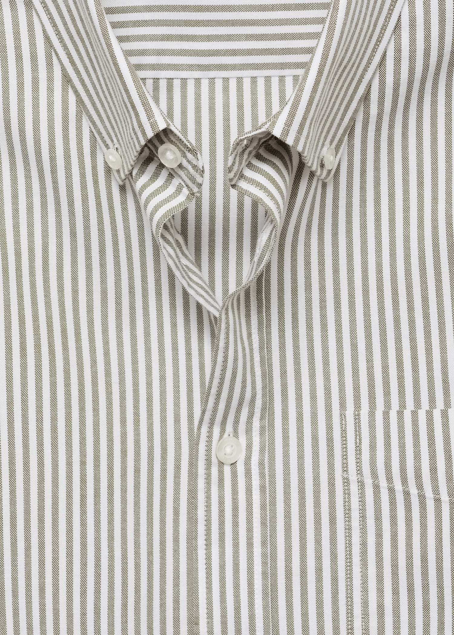 Chemise 100 % coton rayures bicolores - Détail de l'article 8