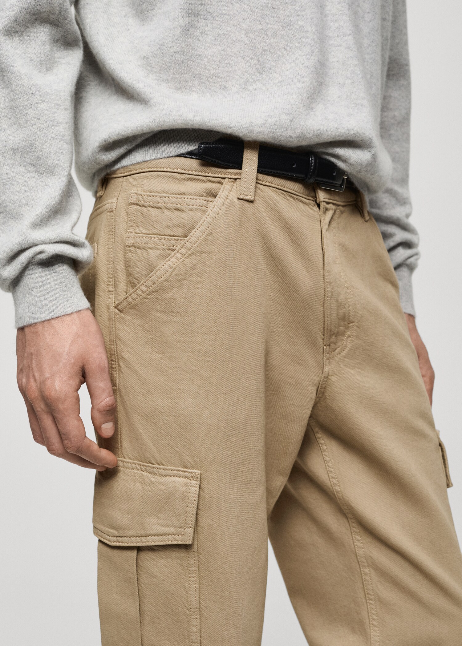 Jeans cargo straight fit - Detalle del artículo 1