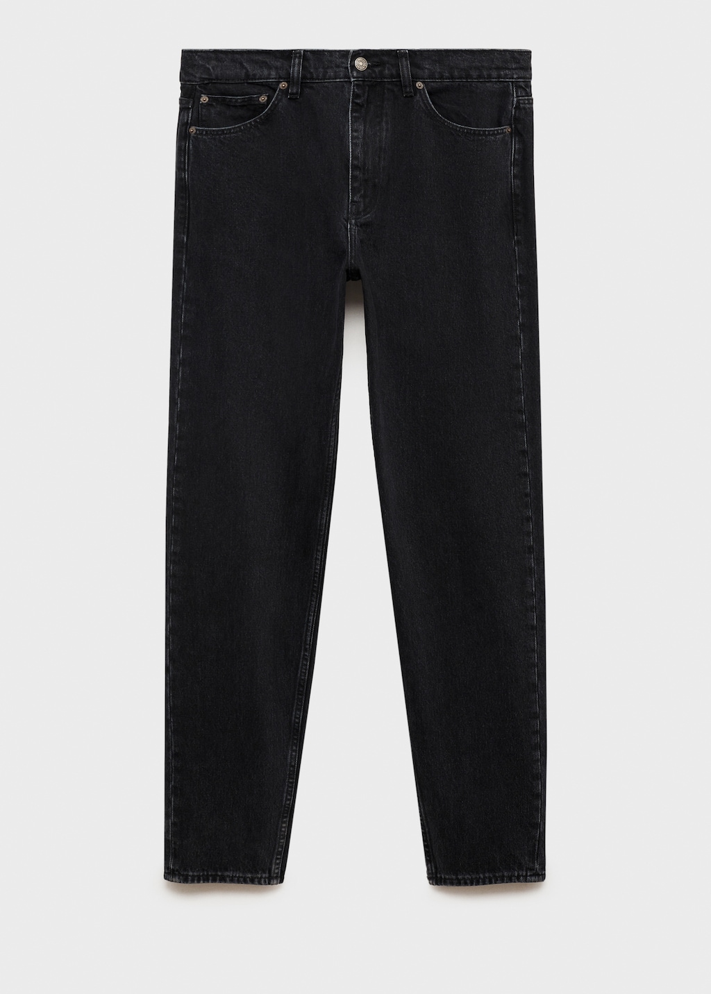 Bob regular fit black jeans