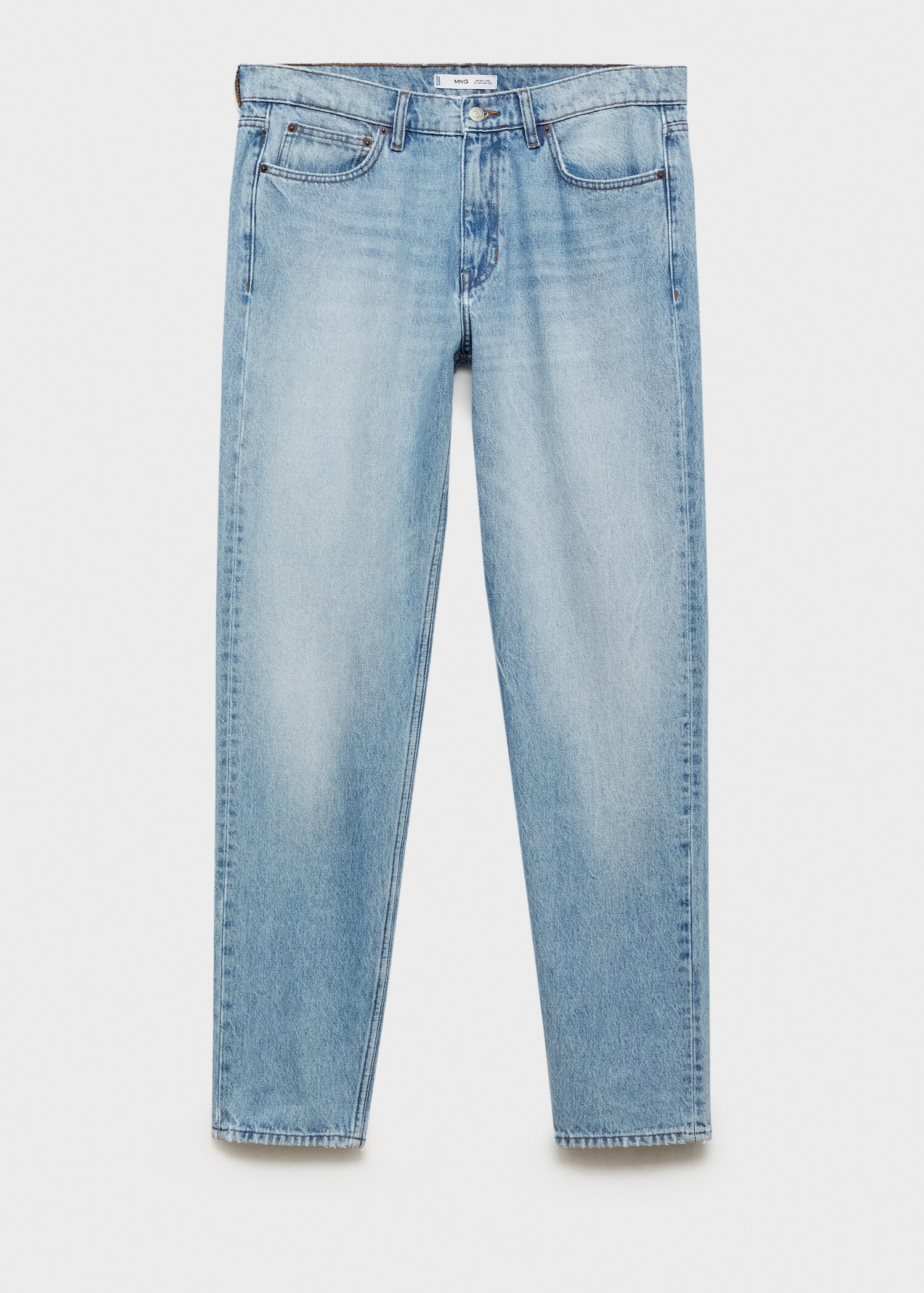 Světlé džíny Bob regular fit - Zboží bez modelu