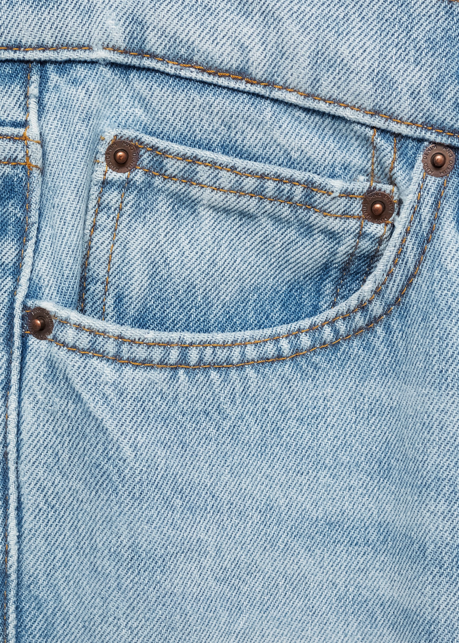 Světlé džíny Bob regular fit - Detail zboží 0