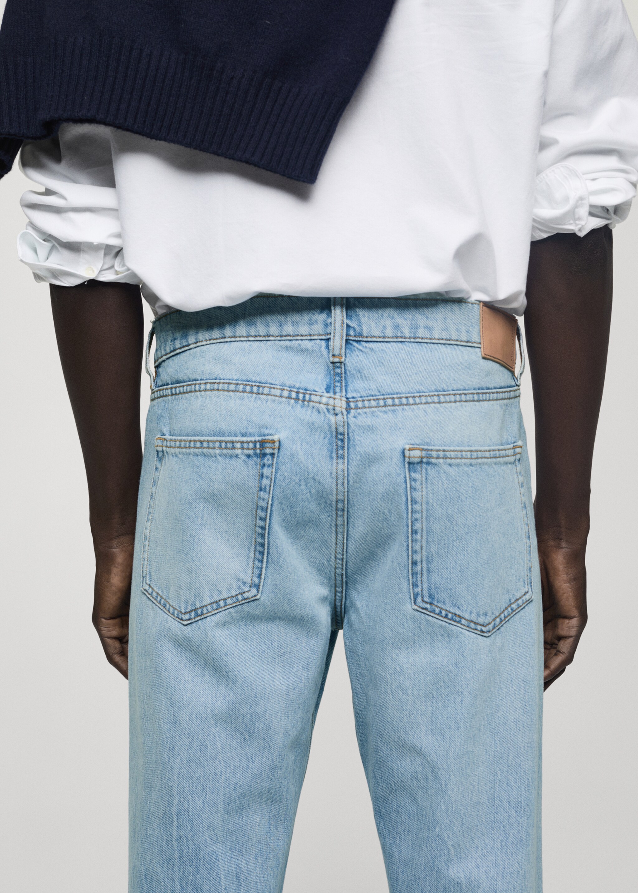 Bob regular-fit light-wash jeans - Details of the article 6