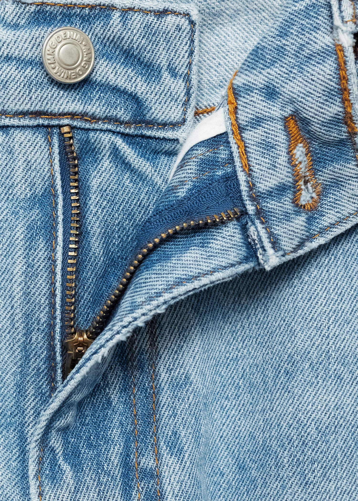 Světlé džíny Bob regular fit - Detail zboží 8