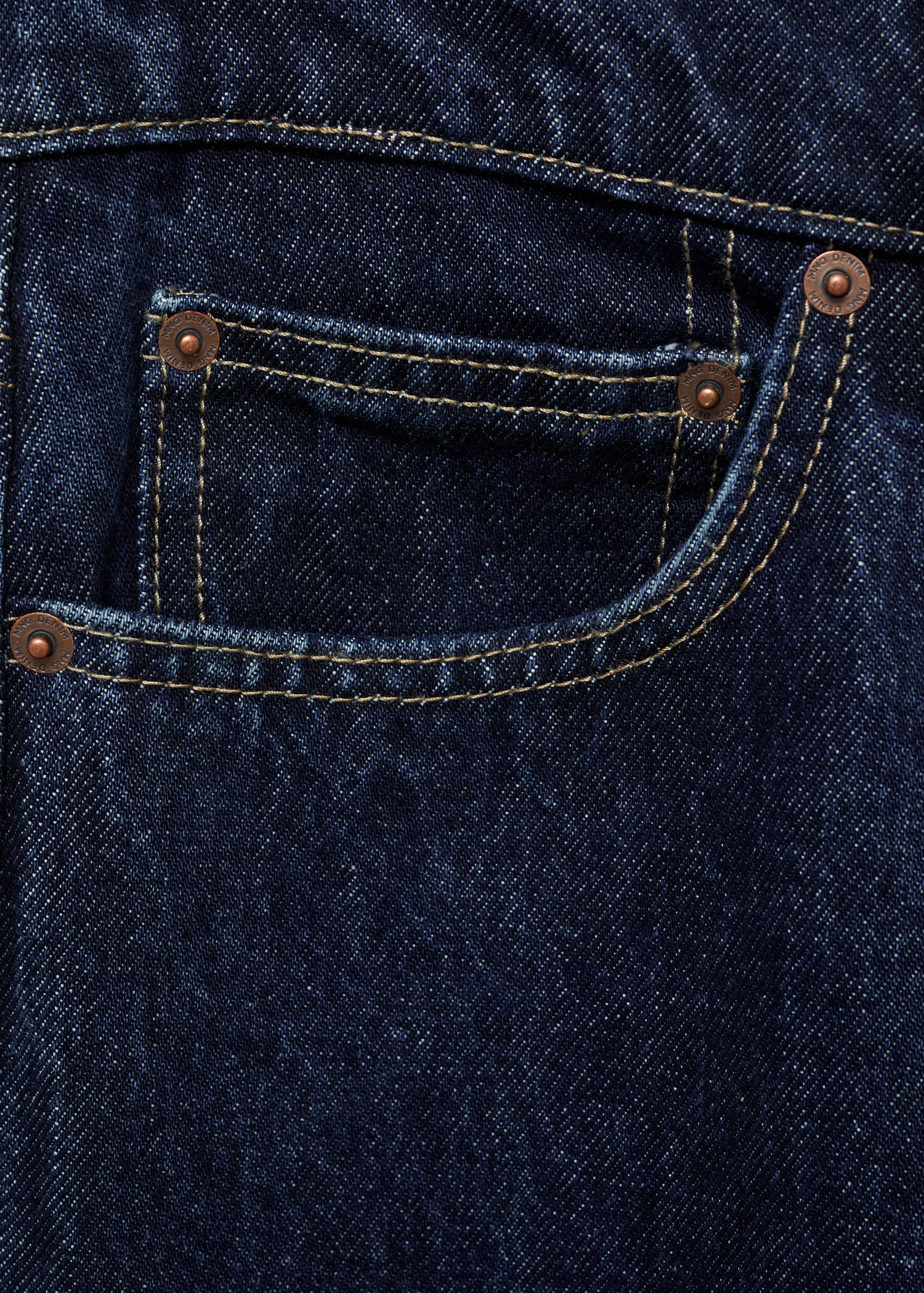 Jeans Bob regular fit lavado oscuro - Detalle del artículo 0