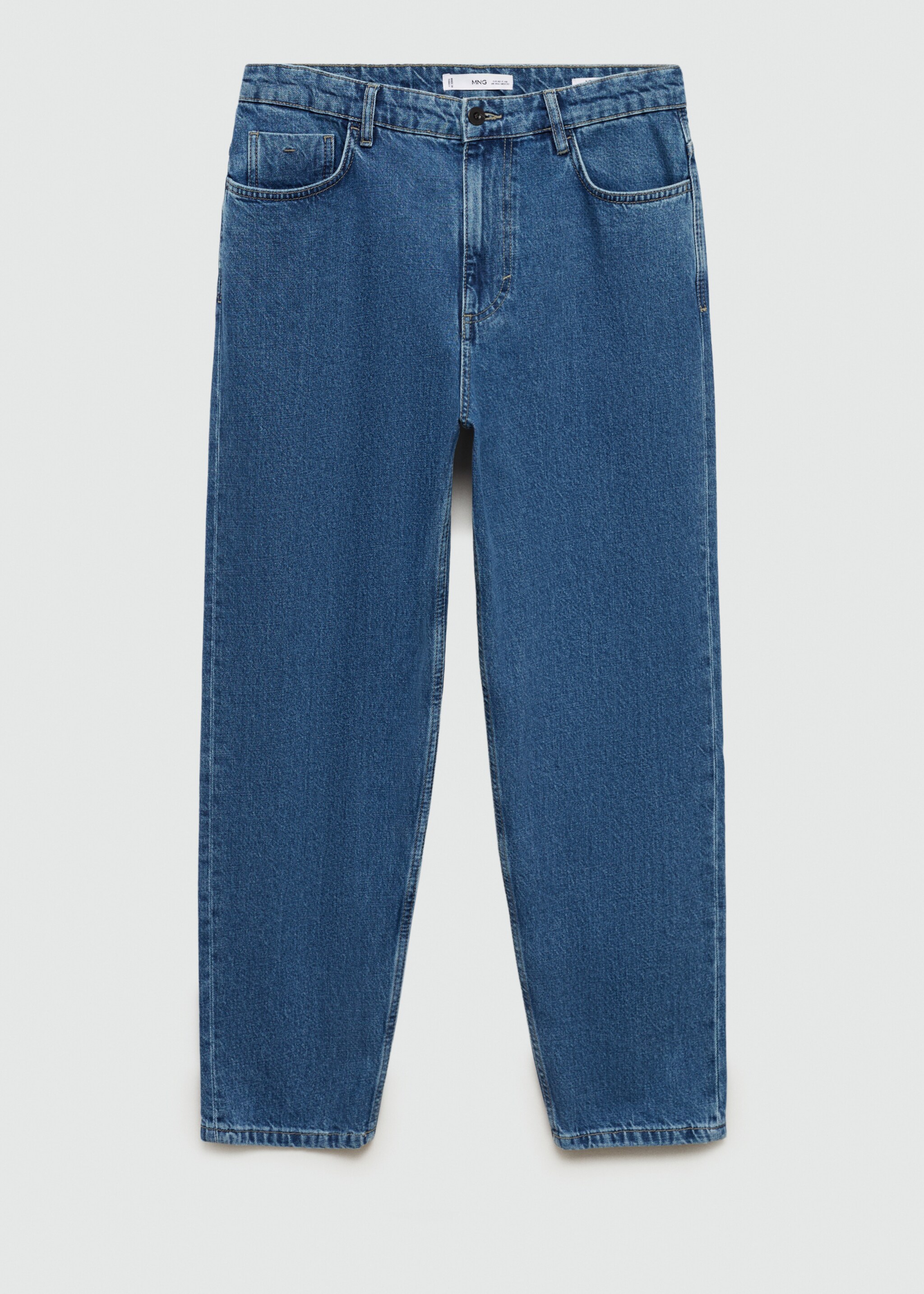 Relaxed-fit cropped jeans - Article without model