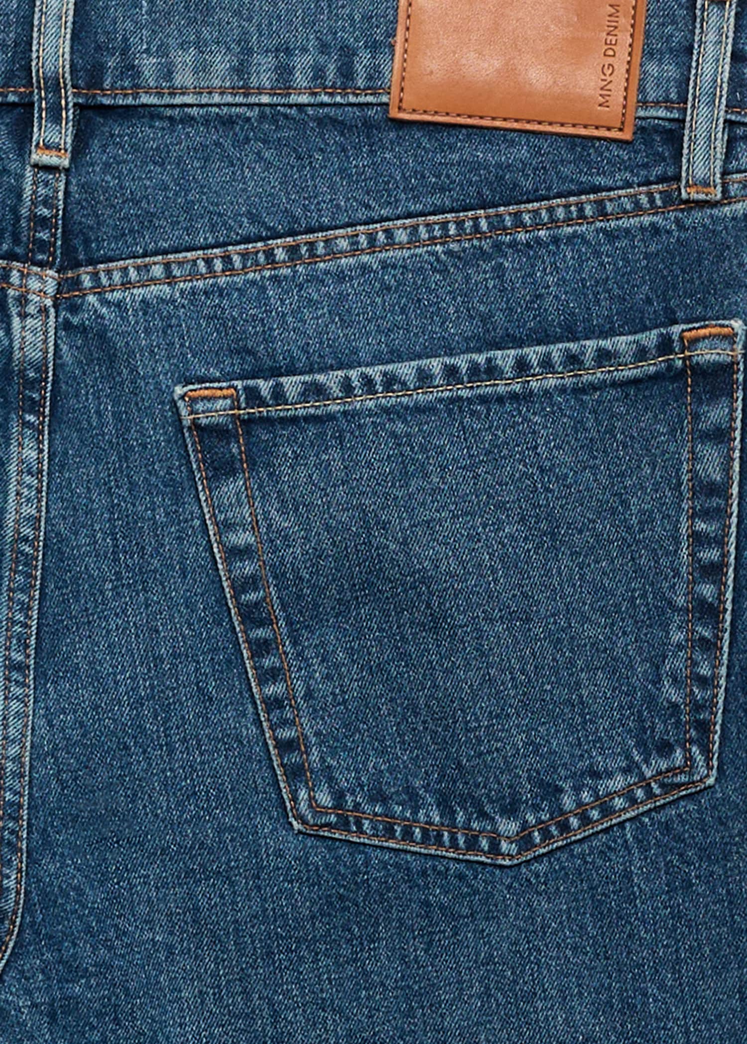 Jean straight-fit délavé foncé - Détail de l'article 0
