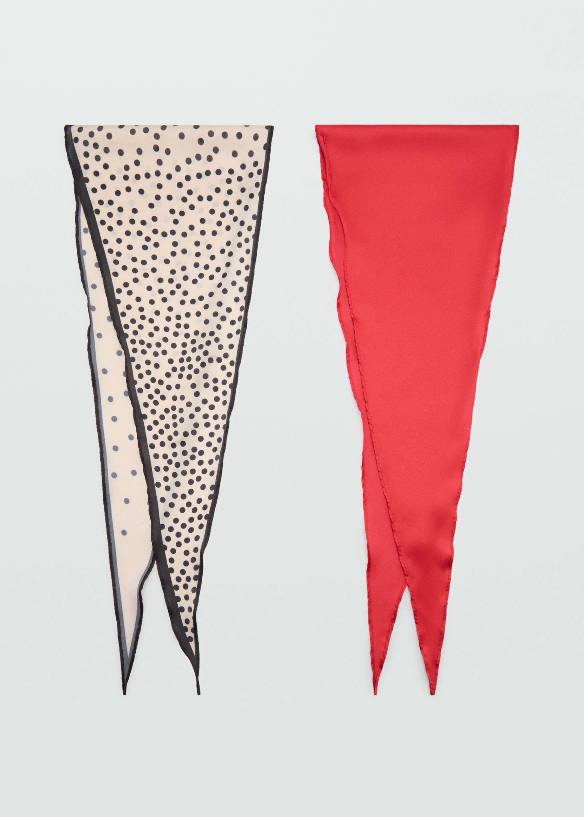 Pack of 2 combined scarves - Article without model
