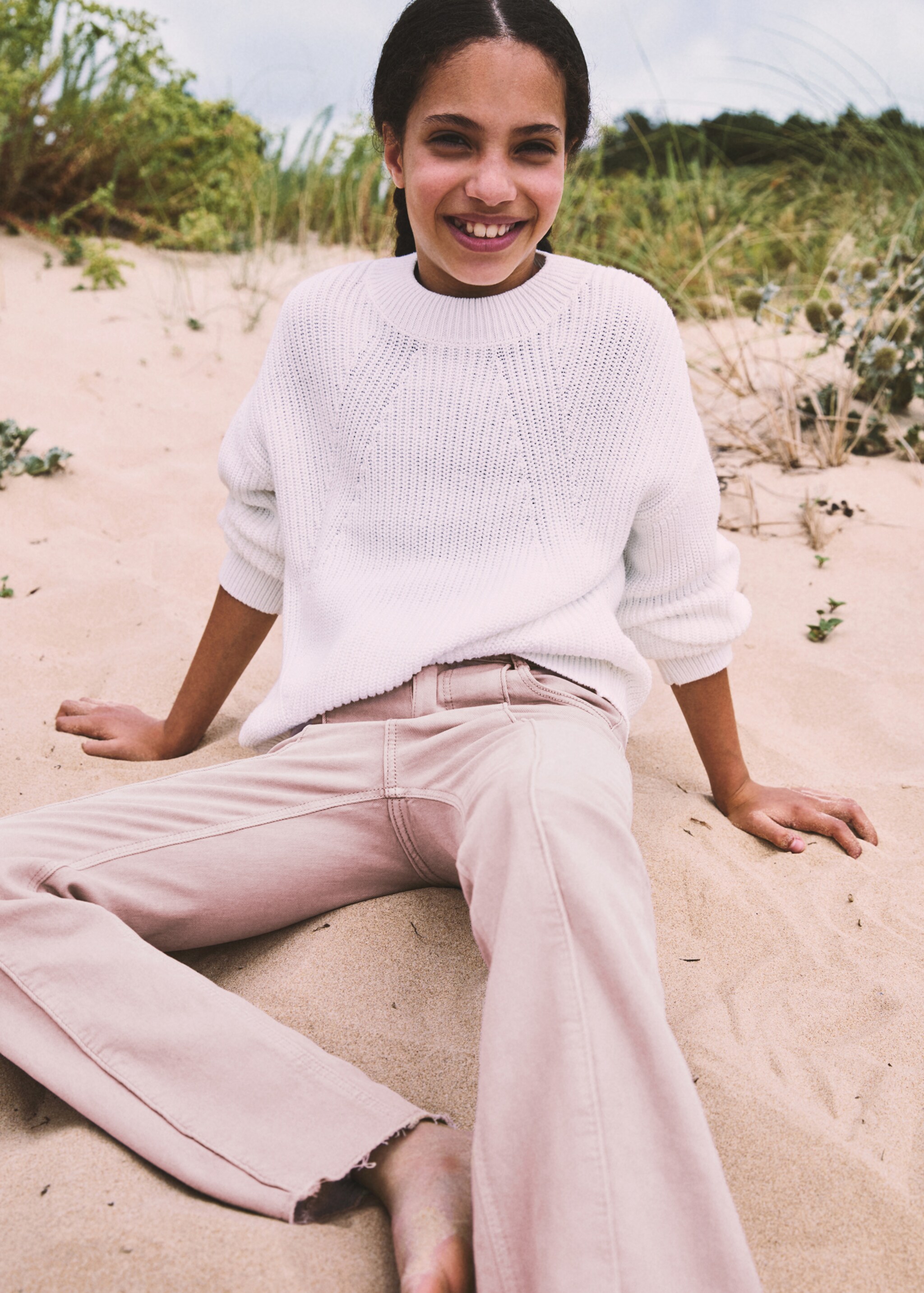 Ribbed knit sweater - Details of the article 7