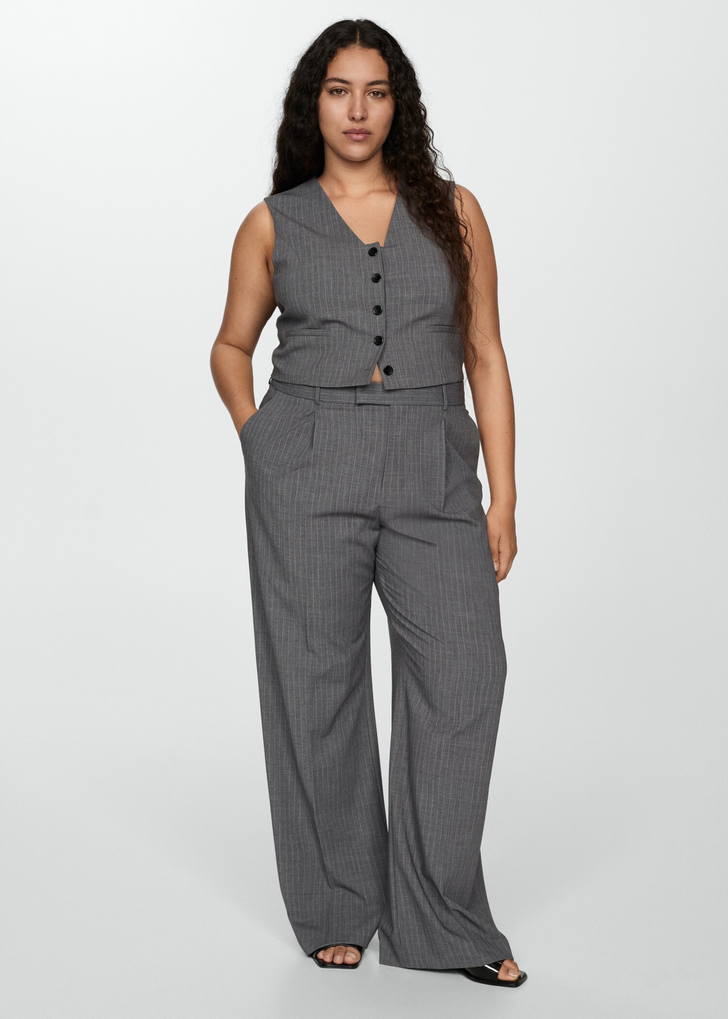 Pantalon de costume fines rayures - Détail de l'article 3