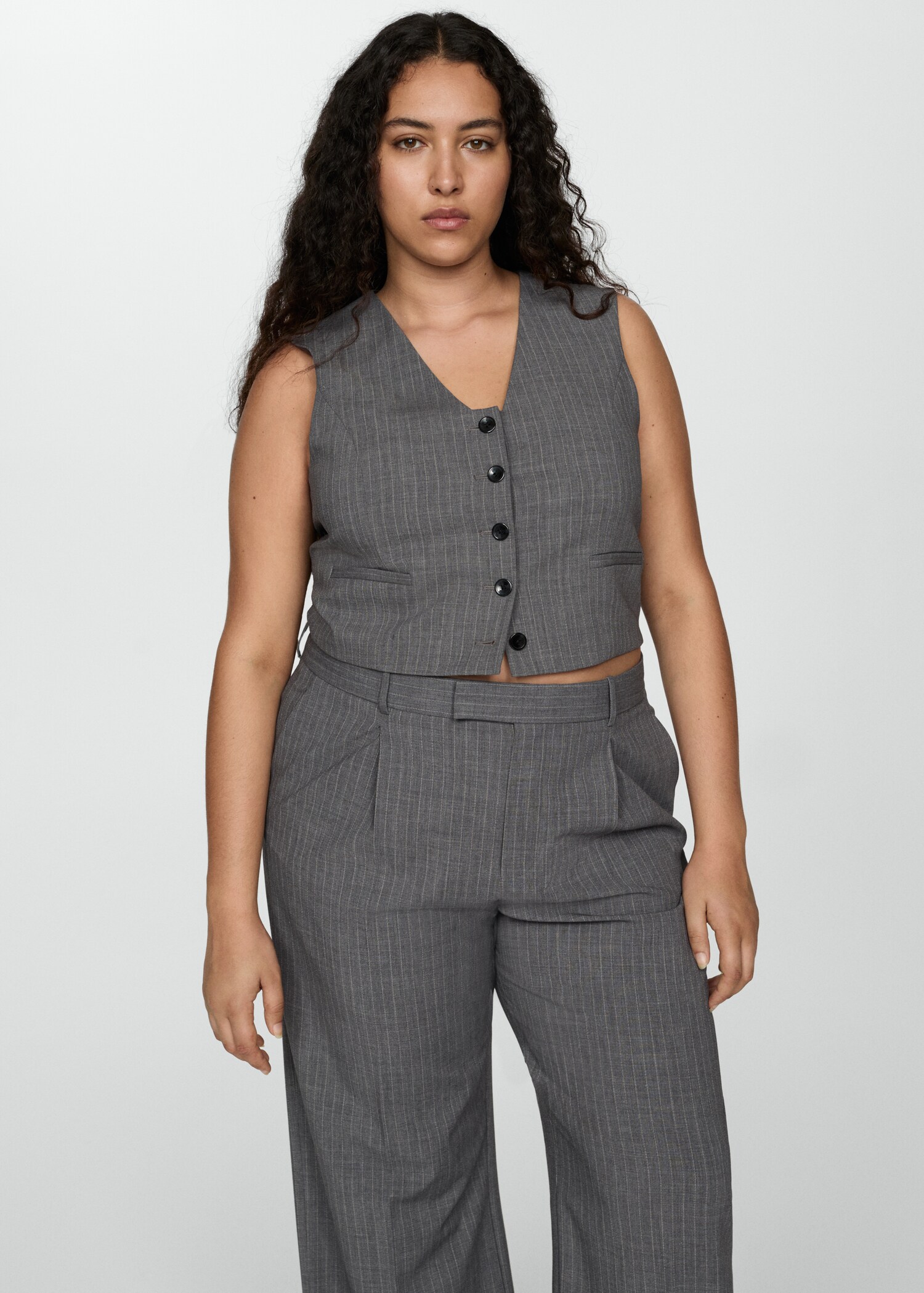 Pantalon de costume fines rayures - Détail de l'article 5