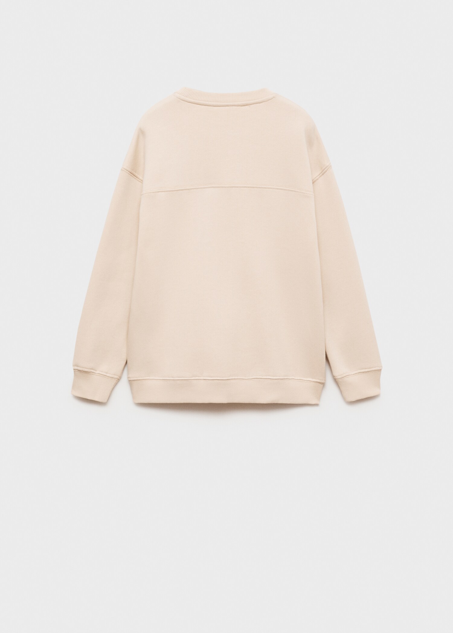 Path print sweatshirt - Reverse of the article