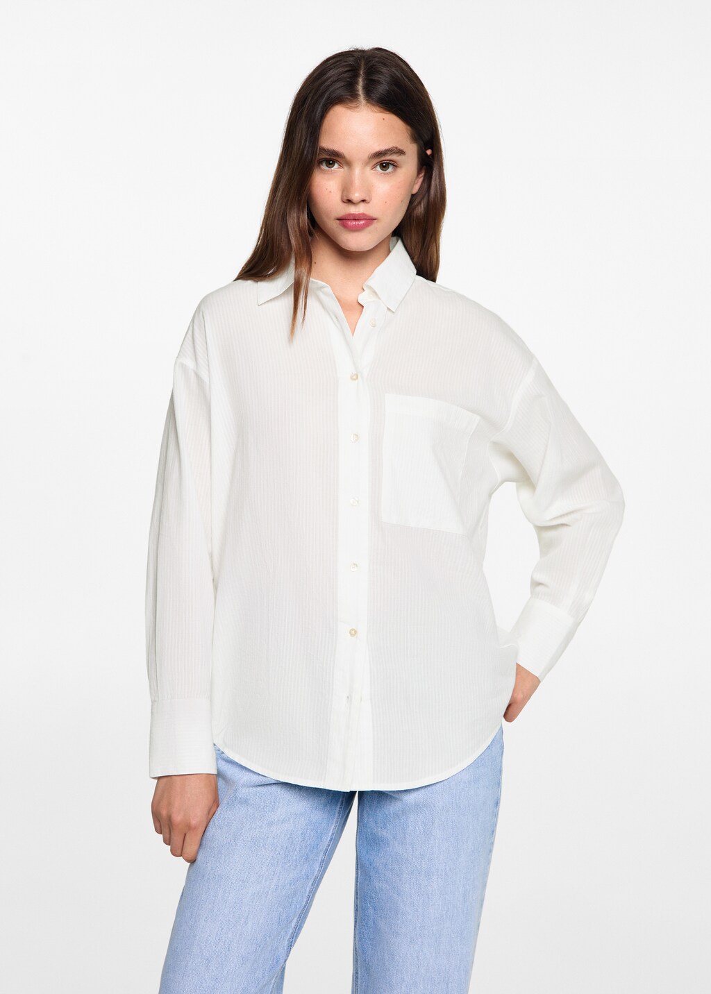 Camisa oversize mango new arrivals