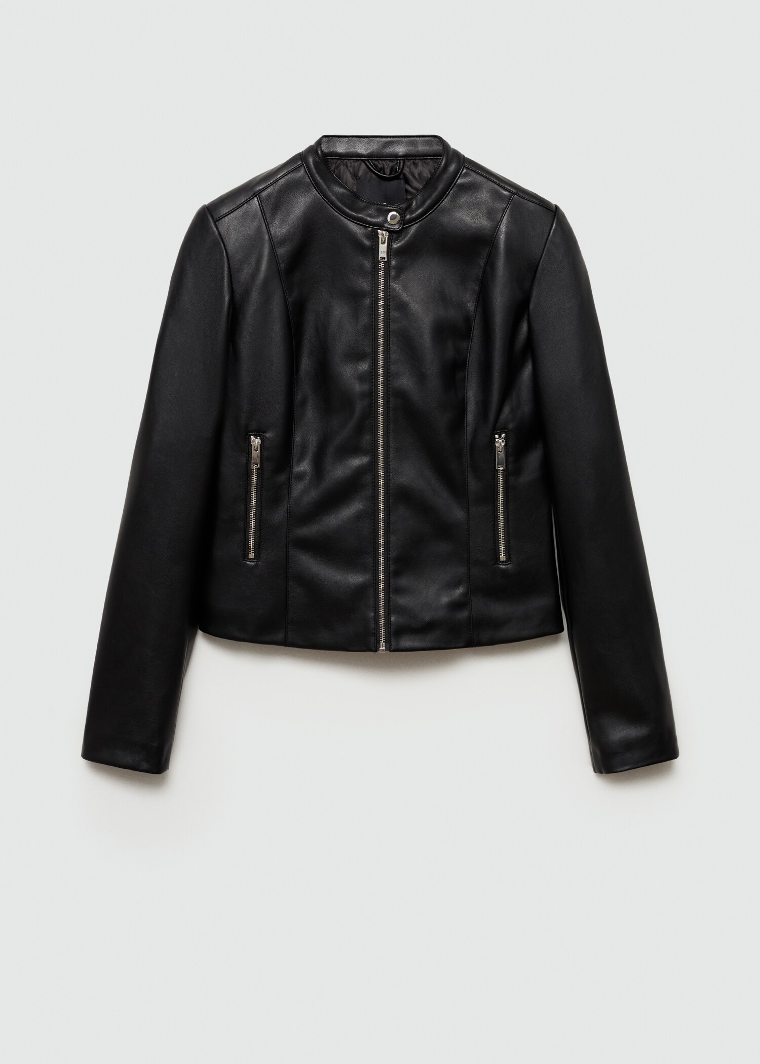 Cazadora biker efecto piel - Artículo sin modelo