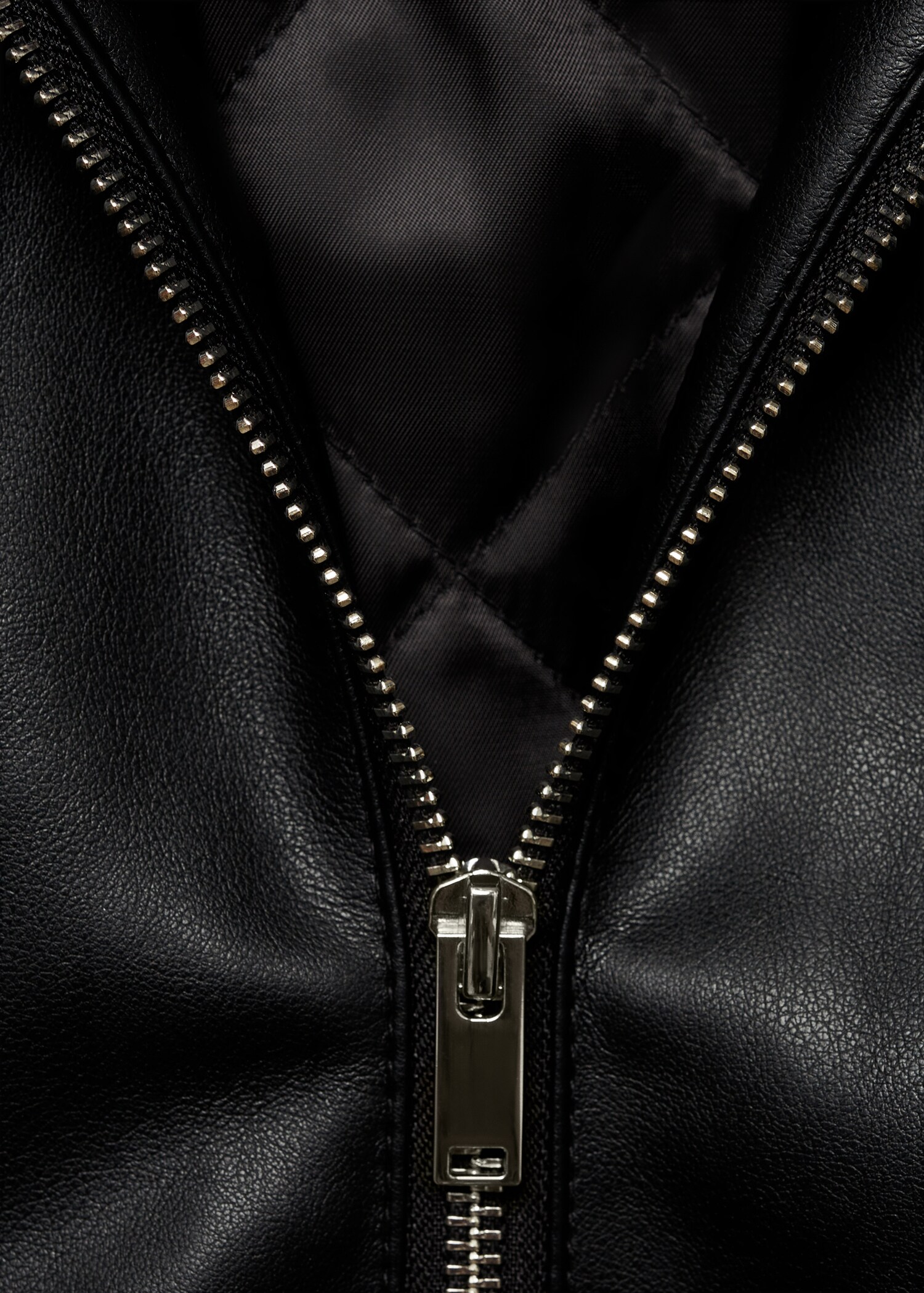 Cazadora biker efecto piel - Detalle del artículo 0